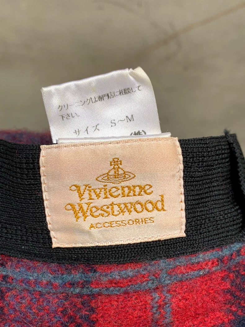 Vivienne Westwood Vivienne Westwood Red and blue checkered cap Size ONE SIZE - 5 Thumbnail