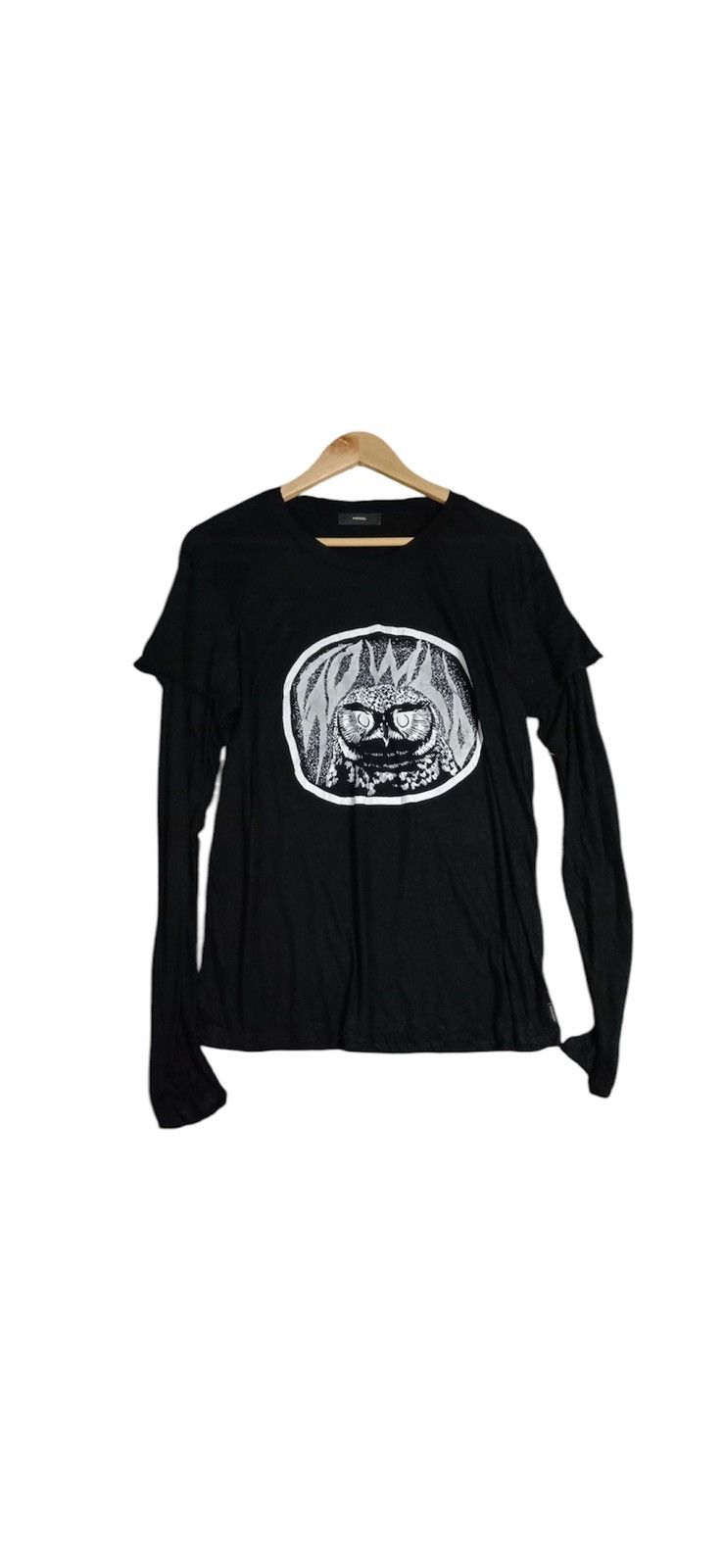 Beauty Beast Vintage Y2k Diesel 3D Owl Edition Size US M / EU 48-50 / 2 - 1 Thumbnail