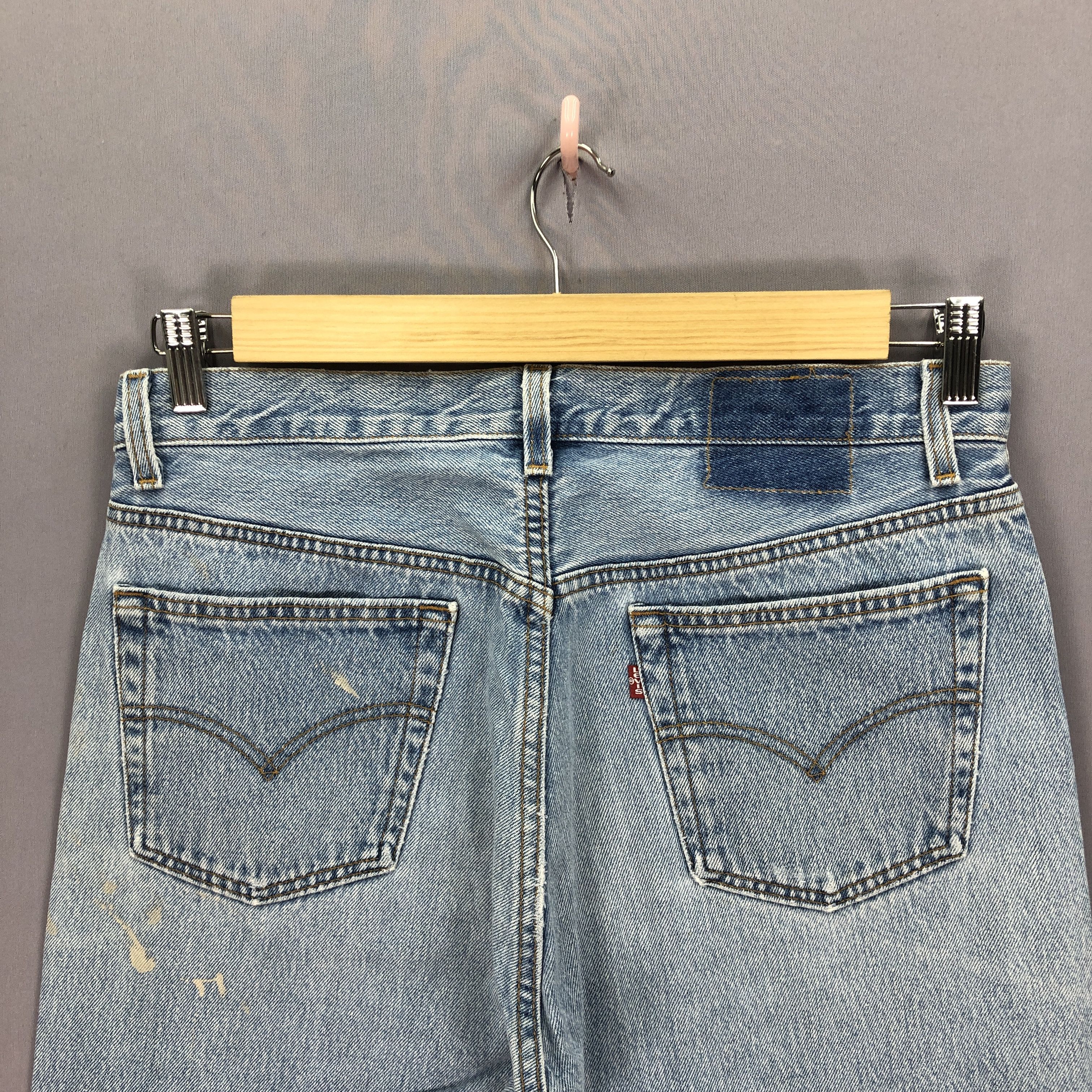 Levi's Vintage 90s Levis 501 Jeans Levi's Light Wash Faded Denim Size US 30 / EU 46 - 8 Thumbnail
