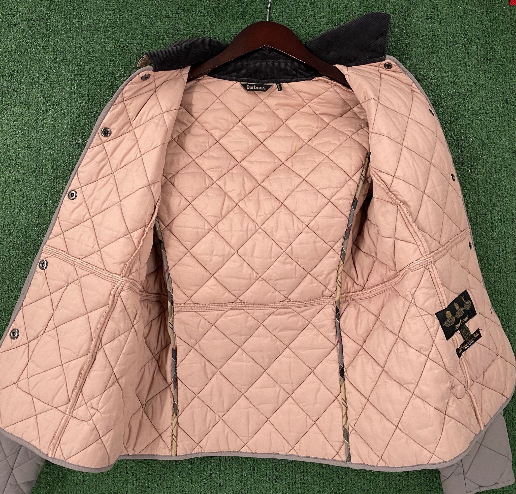 Barbour Barbour Original Tartan Deveron Quilted Grey Jacket 10 Size L / US 10 / IT 46 - 6 Thumbnail