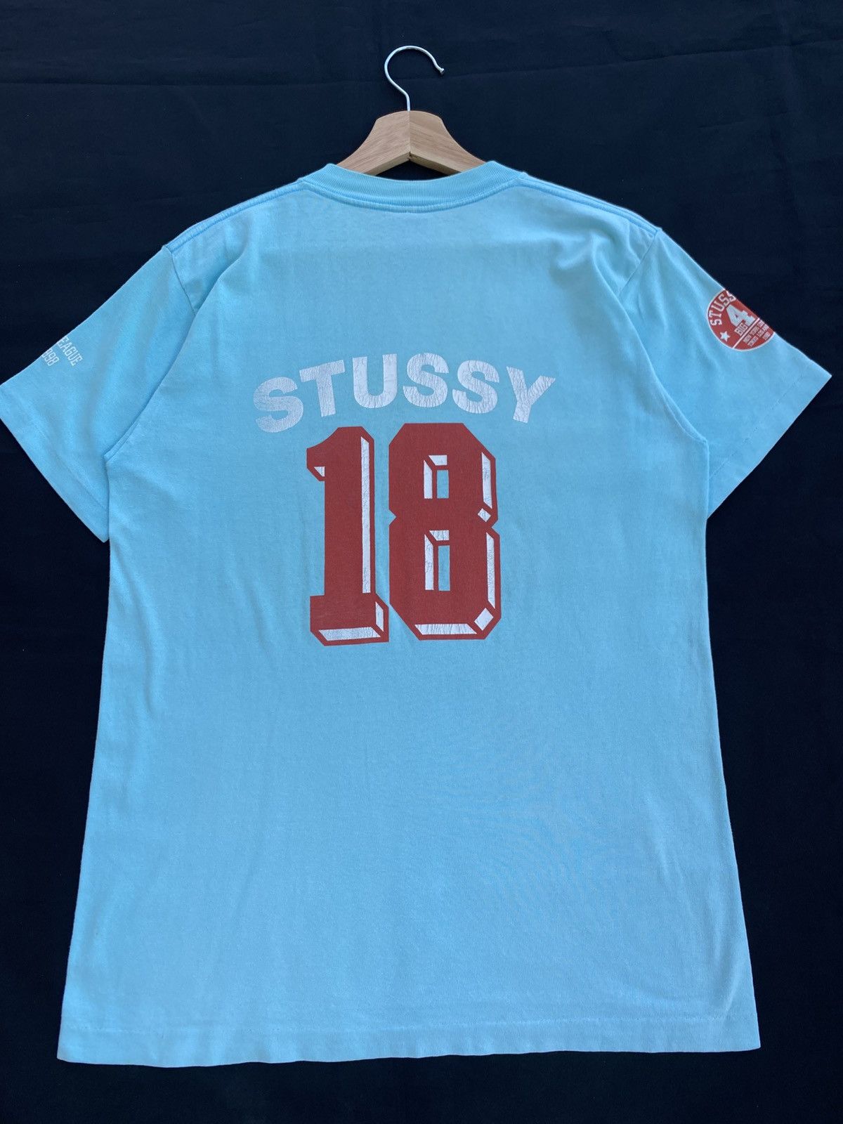 Stussy Rare Vintage 90s Stussy 18th Annivesary 1980-1998 Tshirt Size US M / EU 48-50 / 2 - 19 Thumbnail