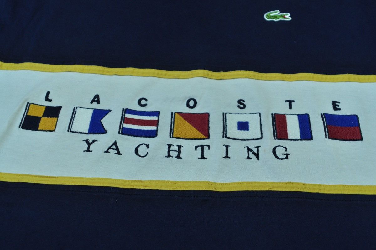 Lacoste Vintage Lacoste Yachting t-shirt rare y2k Size US XXL / EU 58 / 5 - 6 Thumbnail