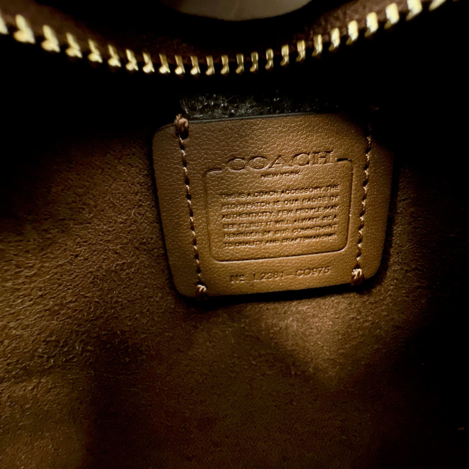 Coach Coach CO975 Andrea Mini Carryall IN Khaki Saddle 2 Size ONE SIZE - 8 Thumbnail