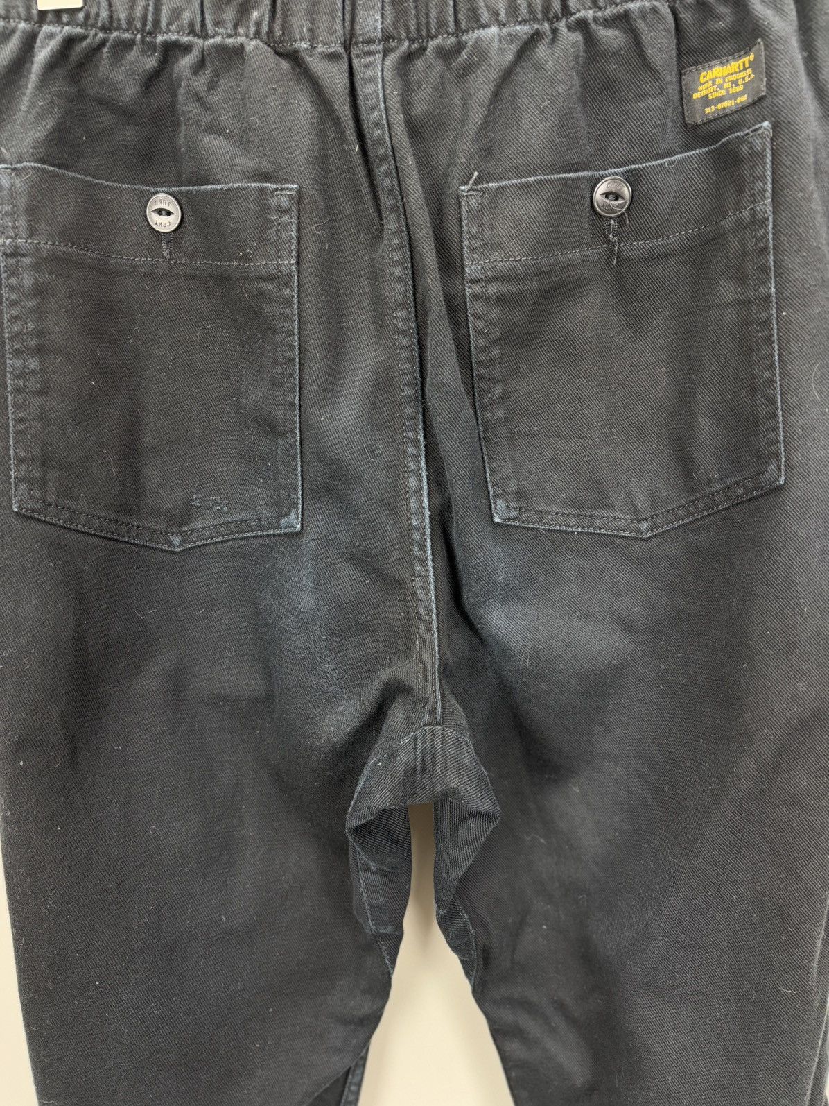 Carhartt Mens pants Carhartt Size 32 Color Black Size US 32 / EU 48 - 8 Thumbnail
