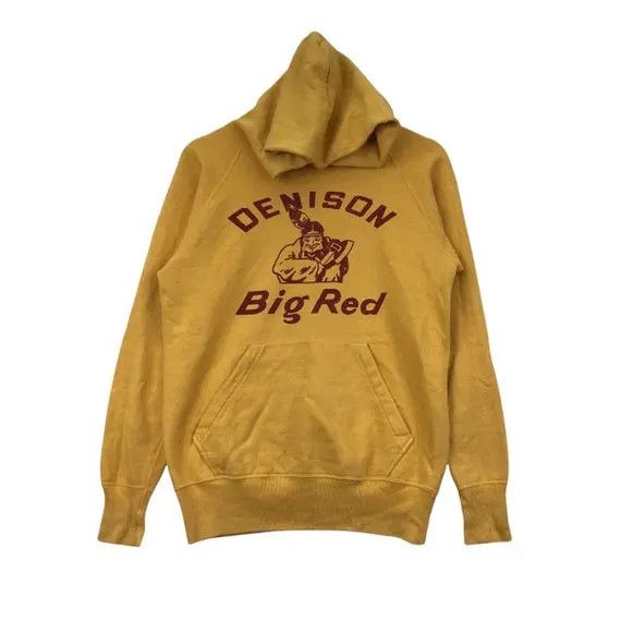 Warehouse Vtg DUBBLEWORKS WAREHOUSE JAPAN Denison Hoodie Union Made Size US S / EU 44-46 / 1 - 1 Thumbnail
