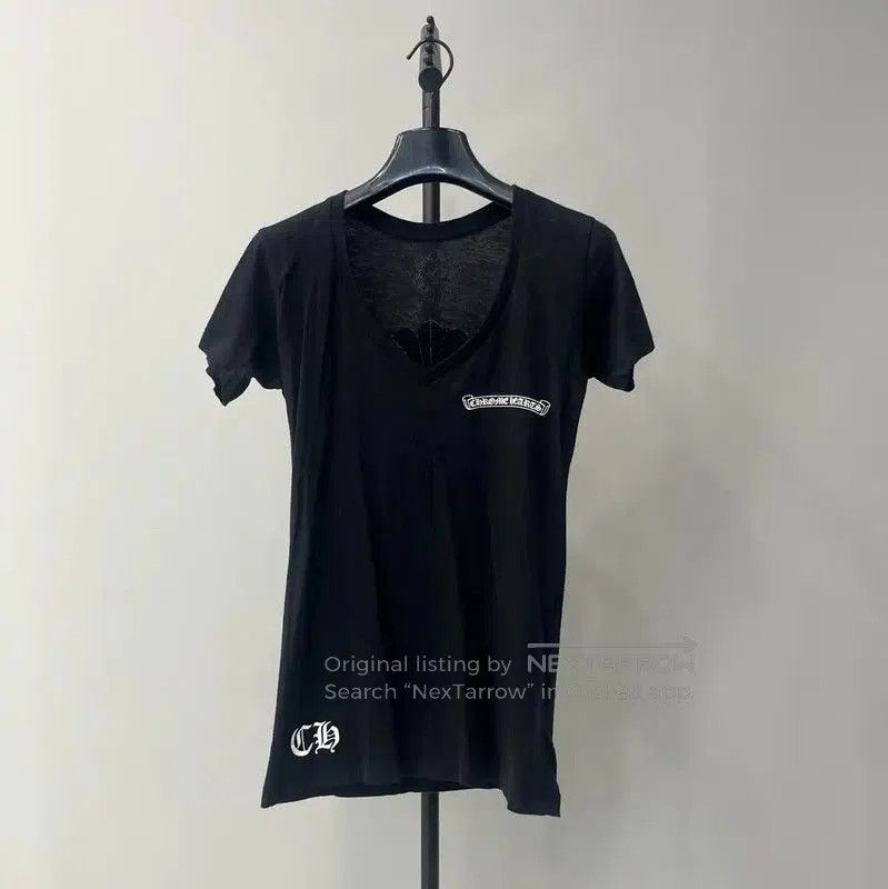 Chrome Hearts Chrome Hearts Black Cotton Short Sleeve T-Shirt . Size XXS / US 00 / IT 34 - 1 Thumbnail