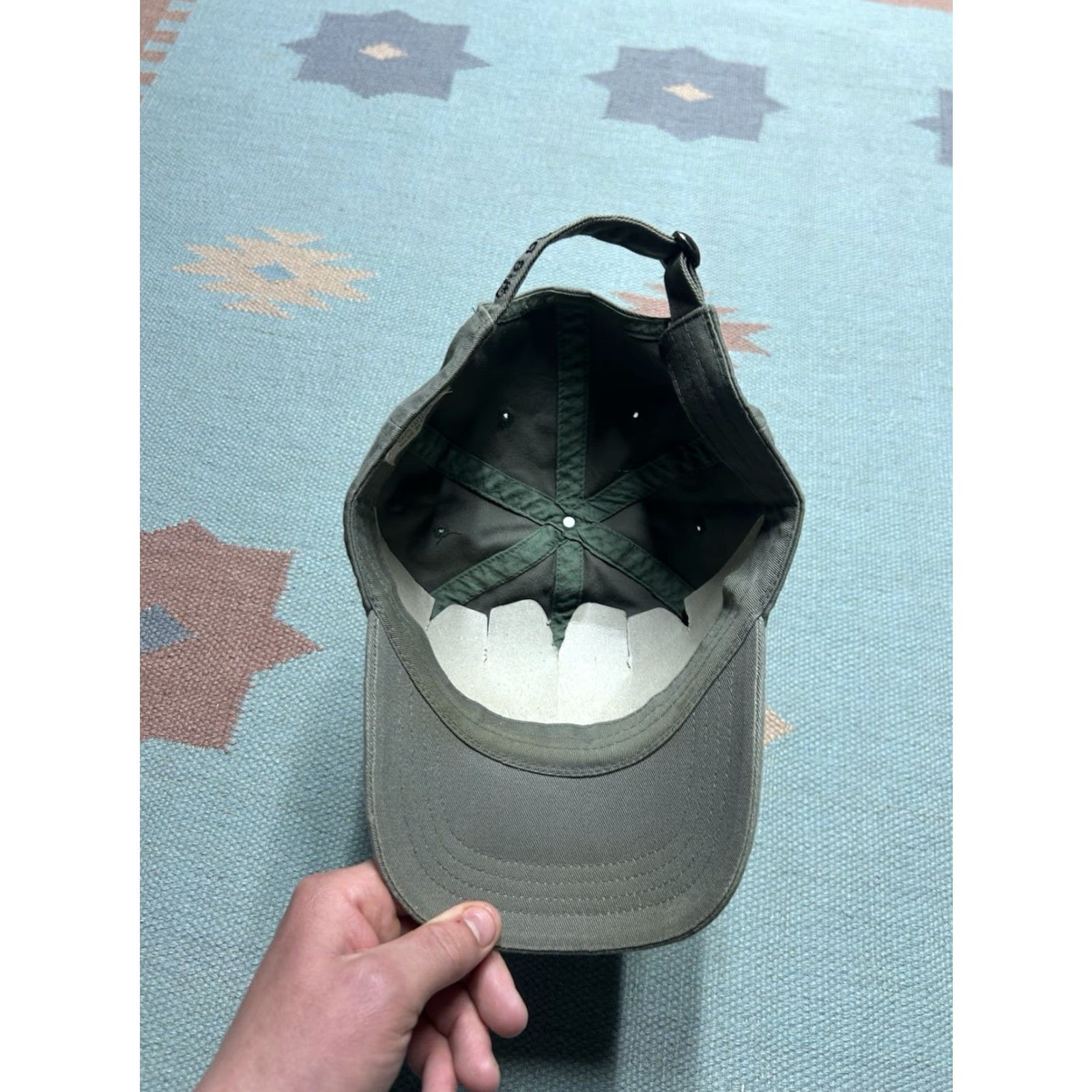 Vintage VINTAGE Animal Baseball Cap Mens Adjustable Gray Dog Poodle Cute Gr8 Dogs Strapback Hat Cap Size ONE SIZE - 6 Thumbnail