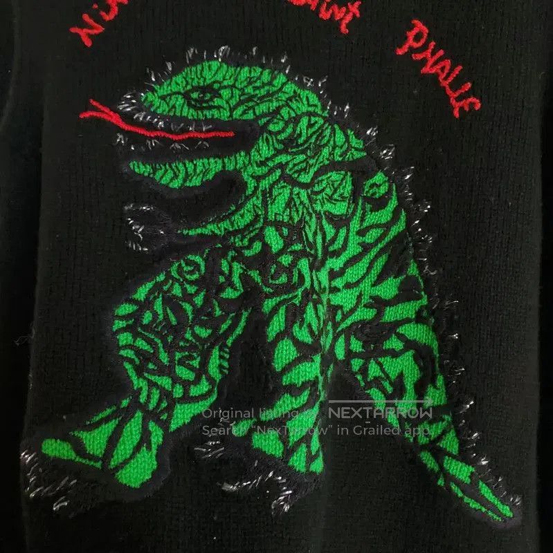 Dior Dior Black Cashmere Sweater with Embroidery . Size S / US 4 / IT 40 - 3 Thumbnail