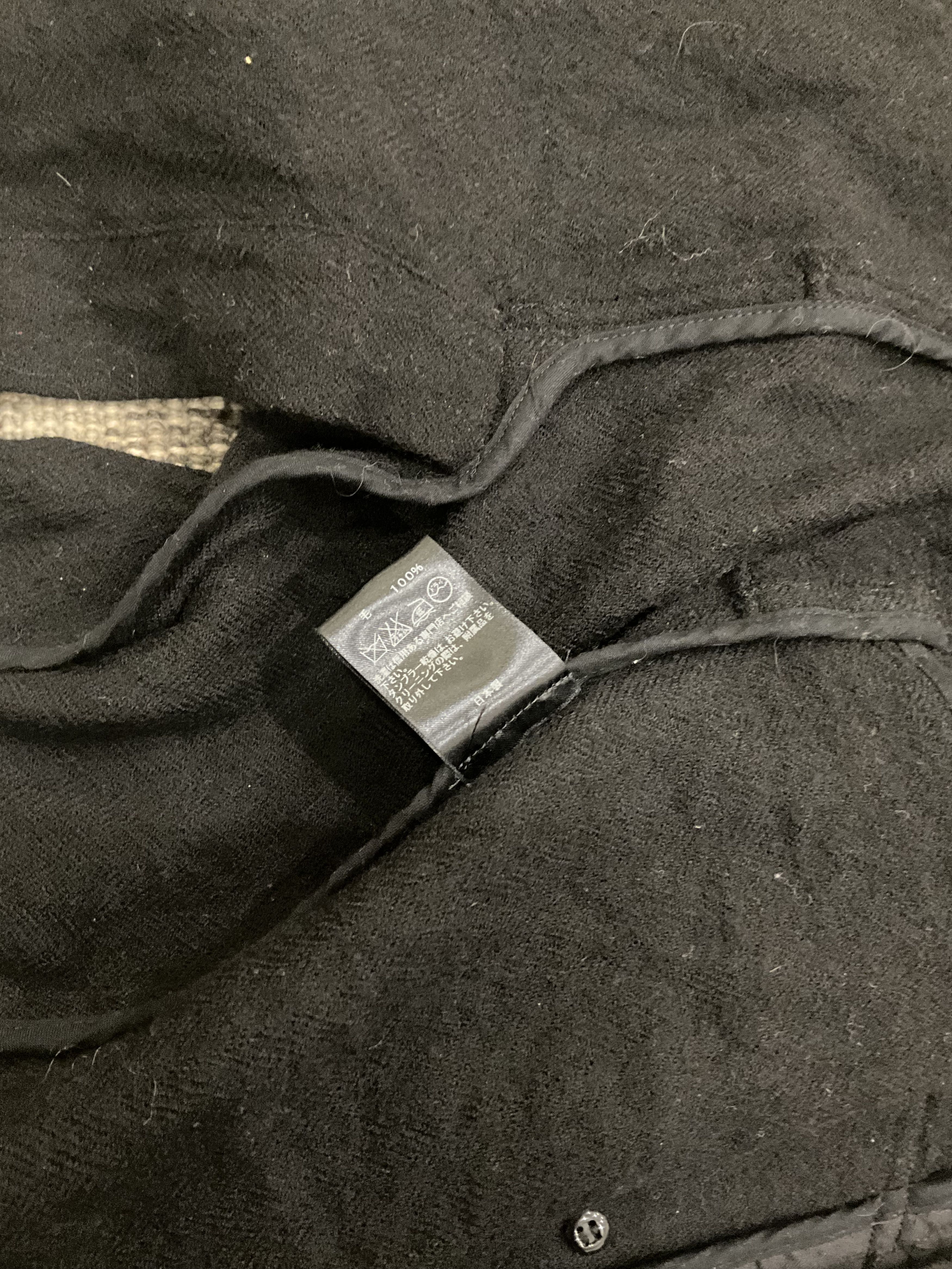 Other The Moon Age Devilment Double Breasted Peacoat Black Wool Size US M / EU 48-50 / 2 - 7 Thumbnail