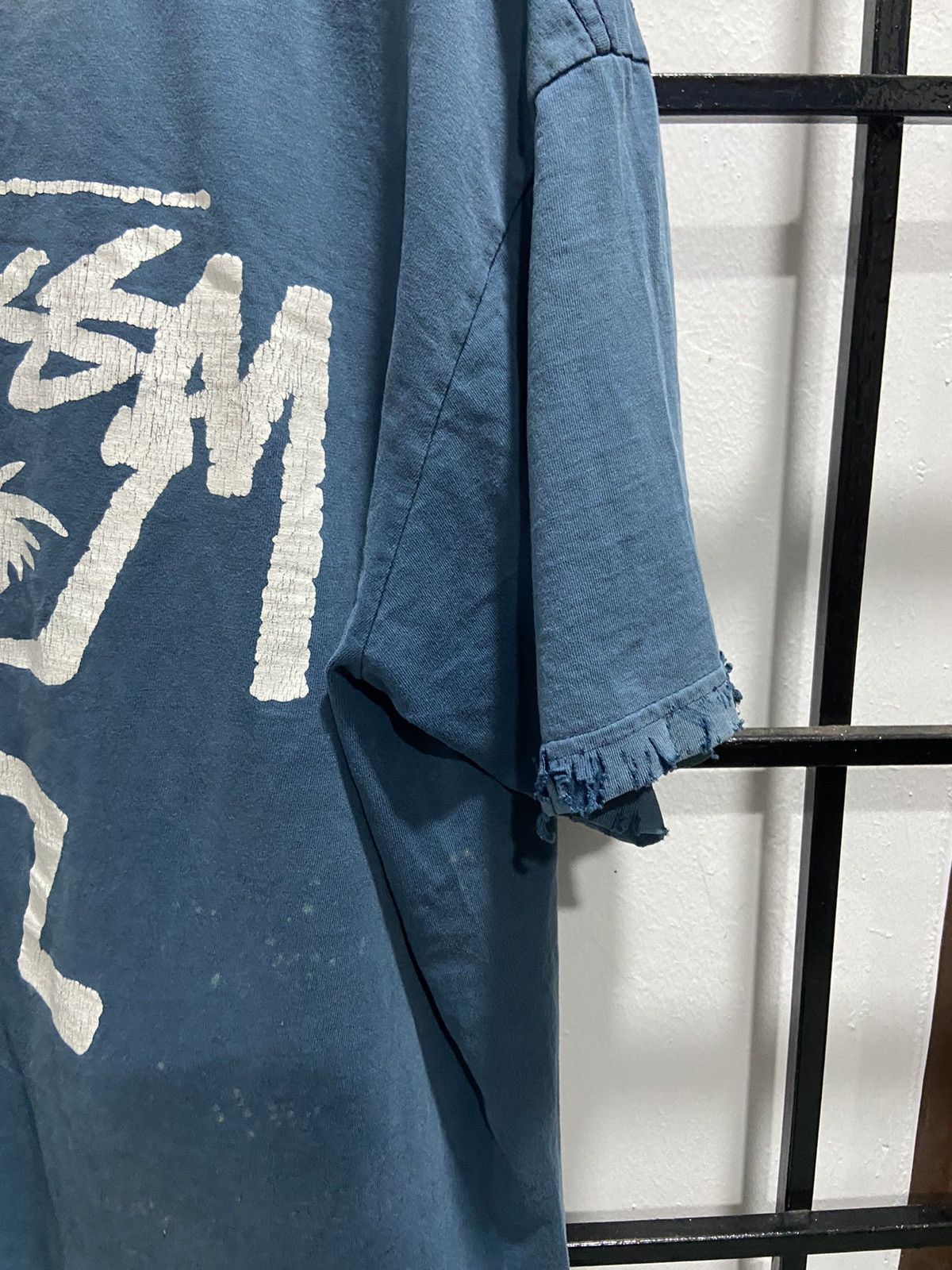 Stussy × Vintage Vintage Thrashed Stussy stickman Made in Usa Size US XL / EU 56 / 4 - 7 Thumbnail