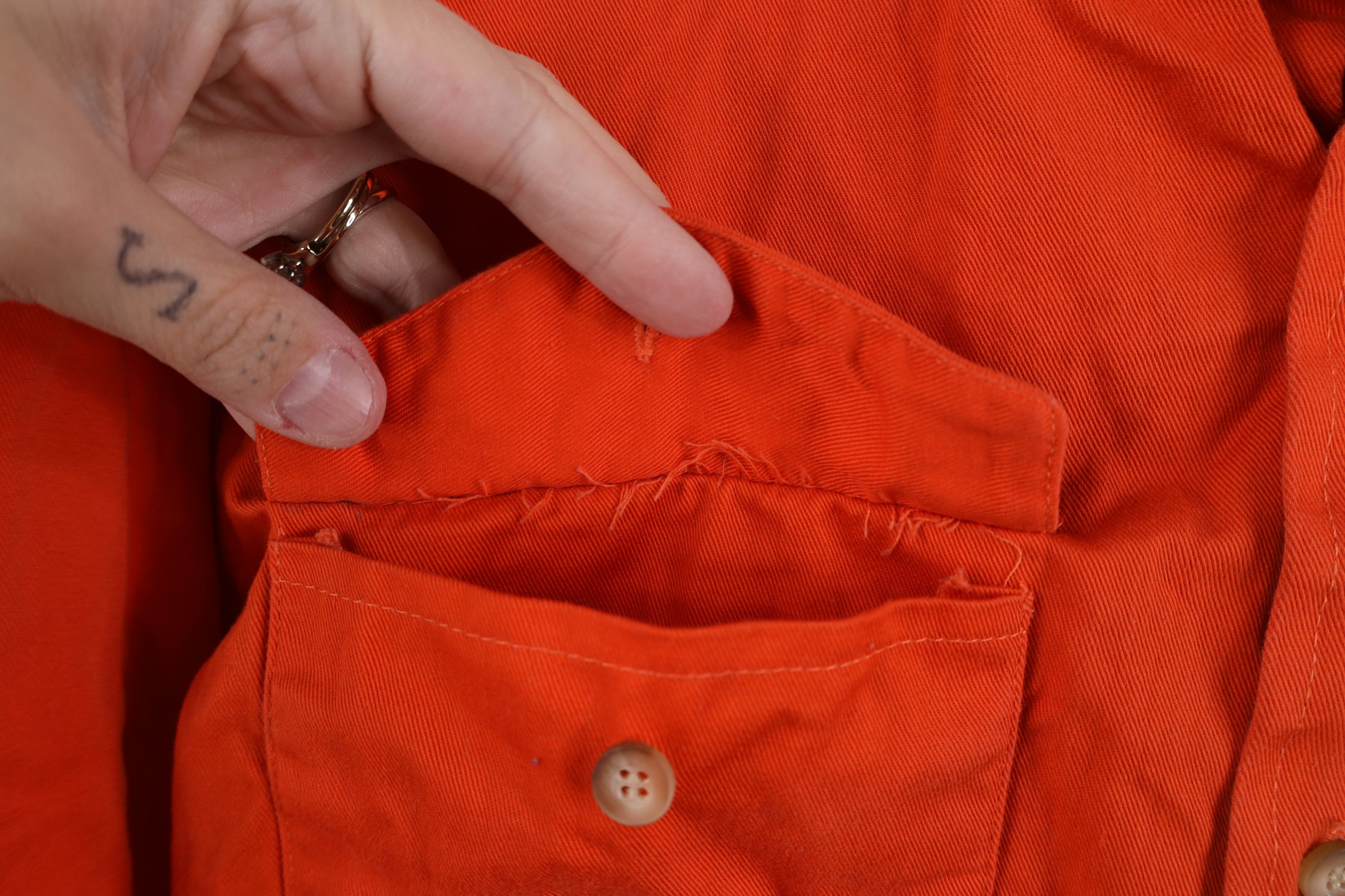 Vintage Vintage 90s Western Rodeo Collar Twill Button Down Shirt Size US M / EU 48-50 / 2 - 7 Thumbnail