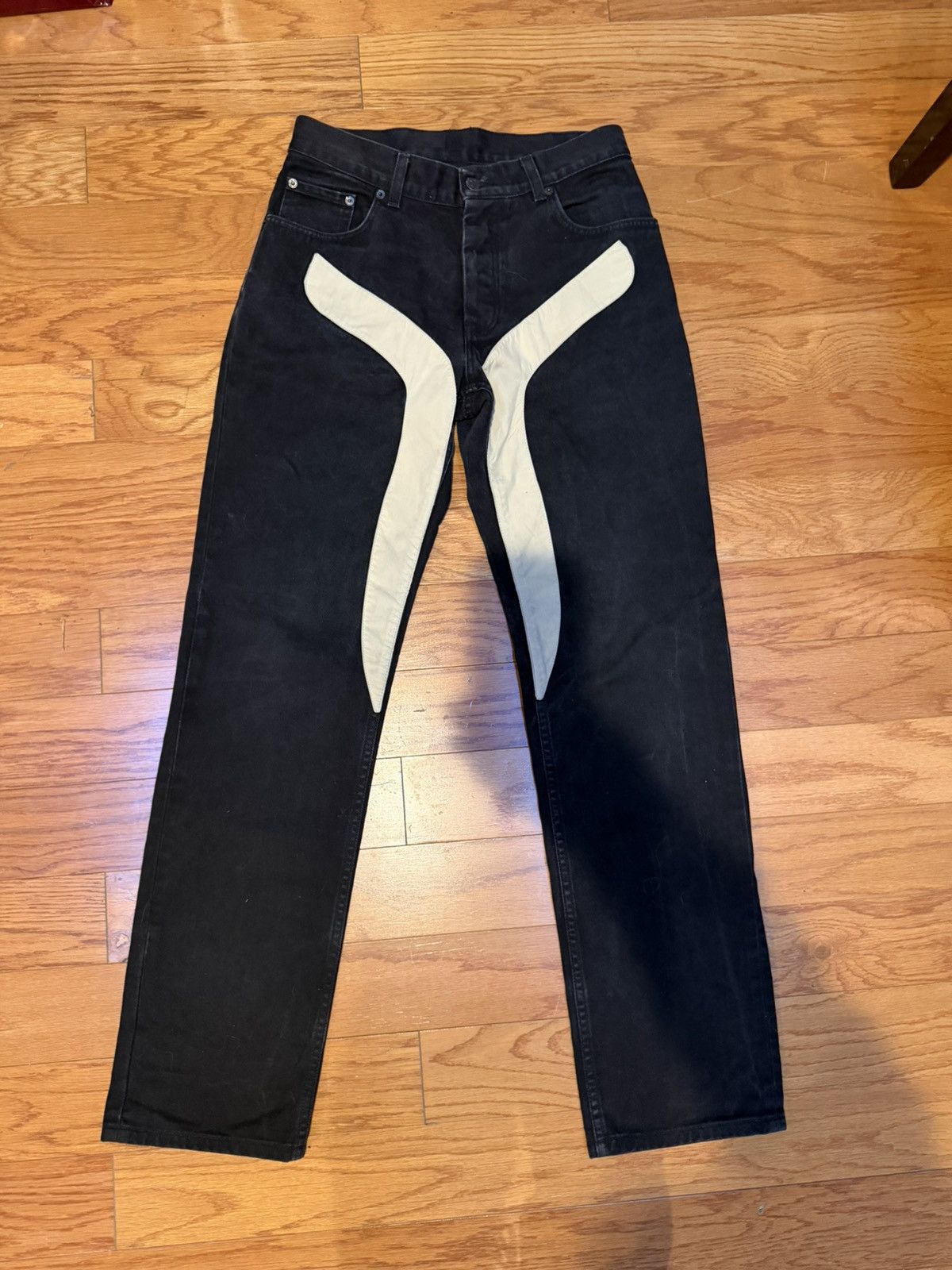 Helmut Lang Ss03 Scissor denim Size US 30 / EU 46 - 1 Thumbnail