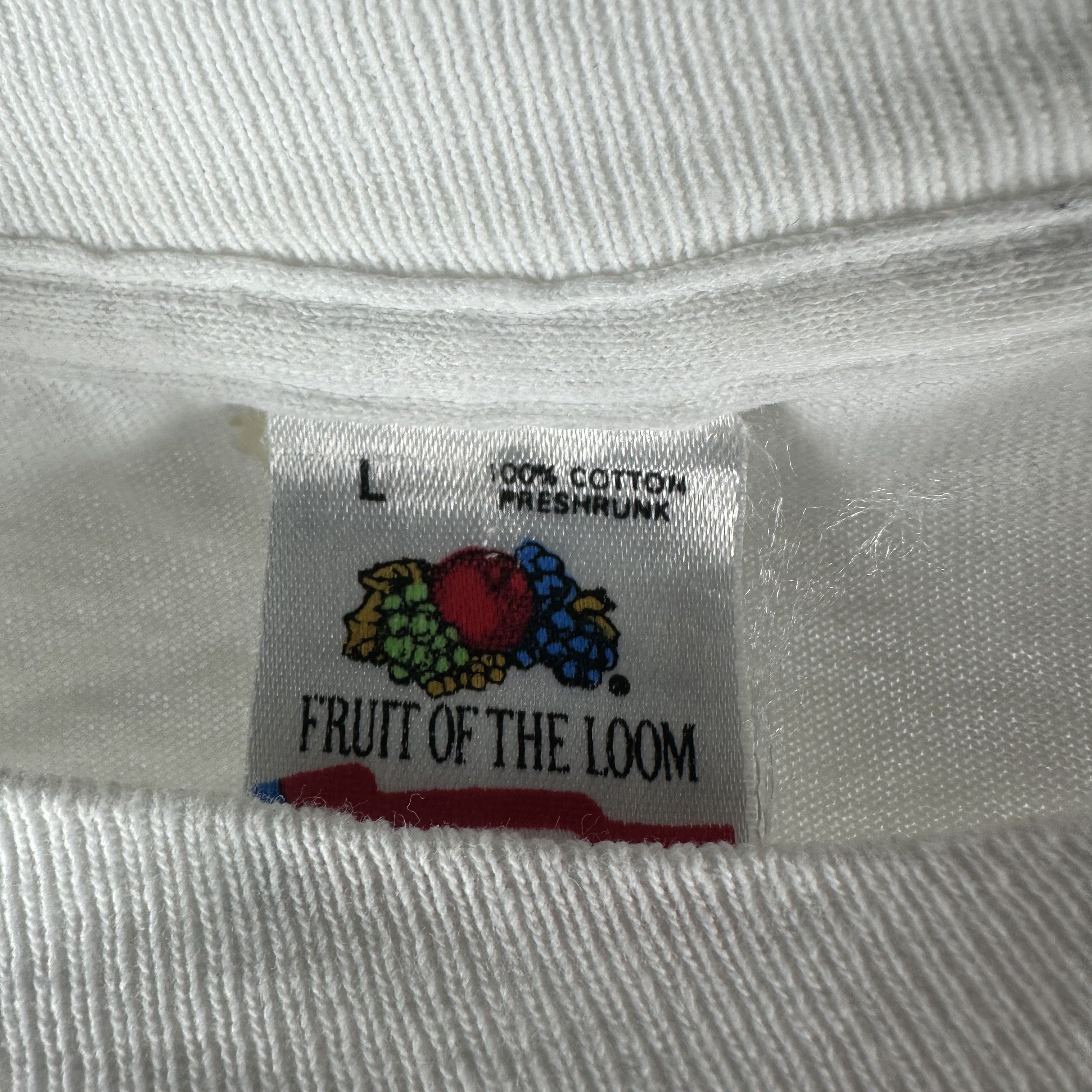 Vintage ​​​​1990 And to Our Right is What Was Once Known Earth Tee Size US L / EU 52-54 / 3 - 3 Thumbnail