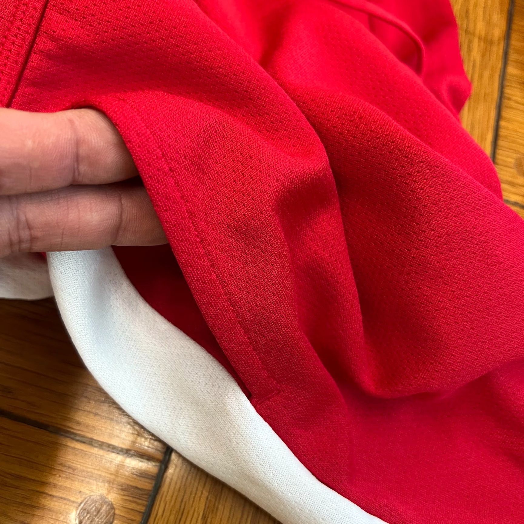Vintage Danskin Now Womens Capri Pants Red Striped Drawstring Size S Regular Pre-owned 4-6 Size 28" / US 6 / IT 42 - 5 Thumbnail