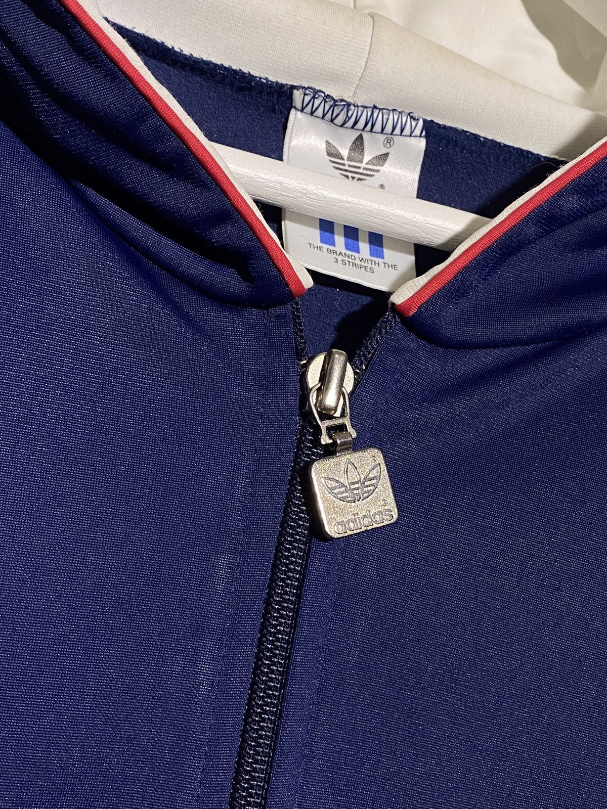 Adidas 🔥 ADIDAS VINTAGE UK WINDBREAKER 80S TRACK TREFOIL VIBES Size US S / EU 44-46 / 1 - 7 Thumbnail