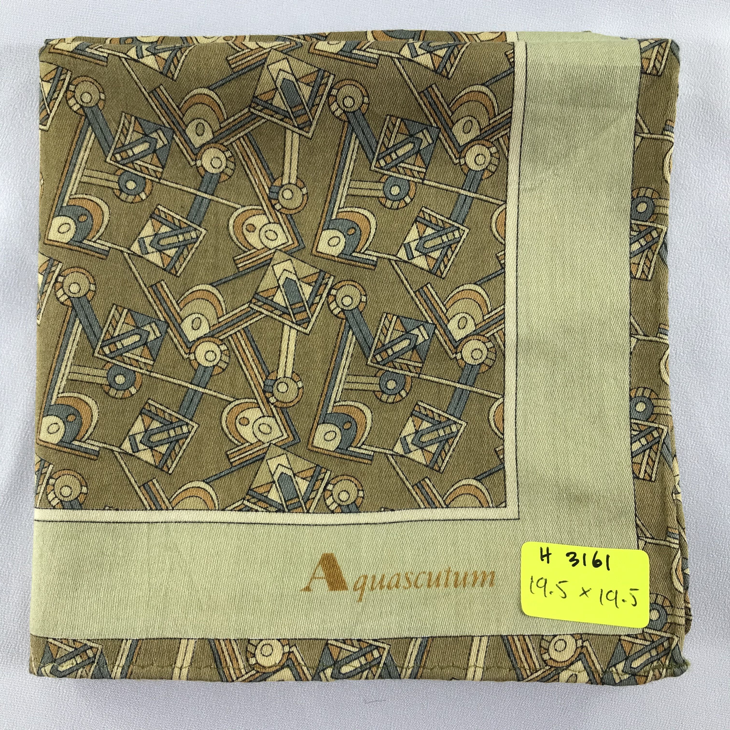 Aquascutum × Vintage Aquascutum Handkerchief / Neckerchief / Bandana Size ONE SIZE - 5 Thumbnail