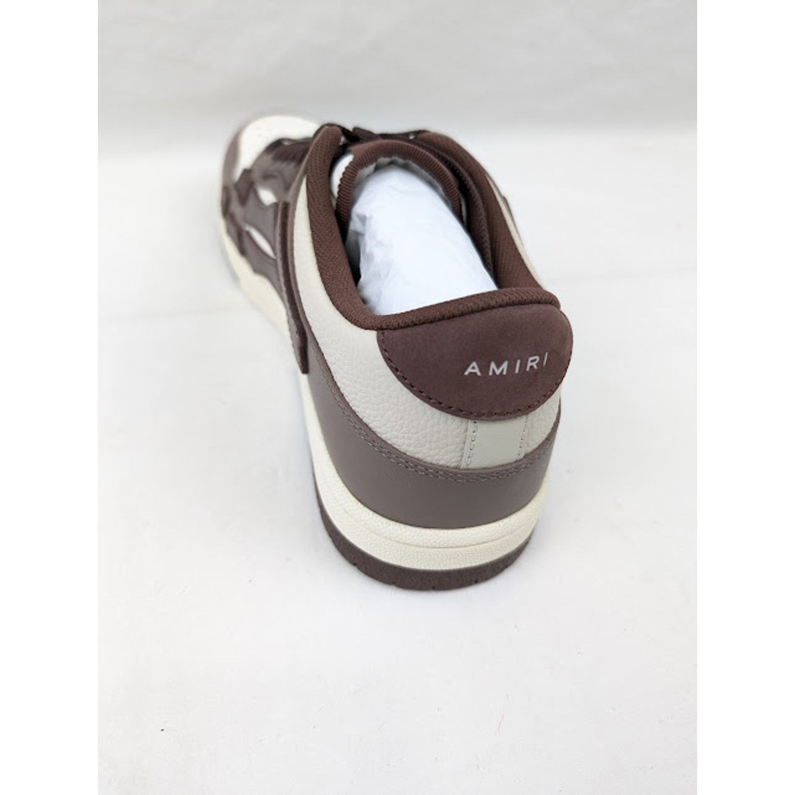 Amiri o1rshd1 Skelton Low-Top Sneakers in Brown Size US 9 / EU 42 - 11 Thumbnail
