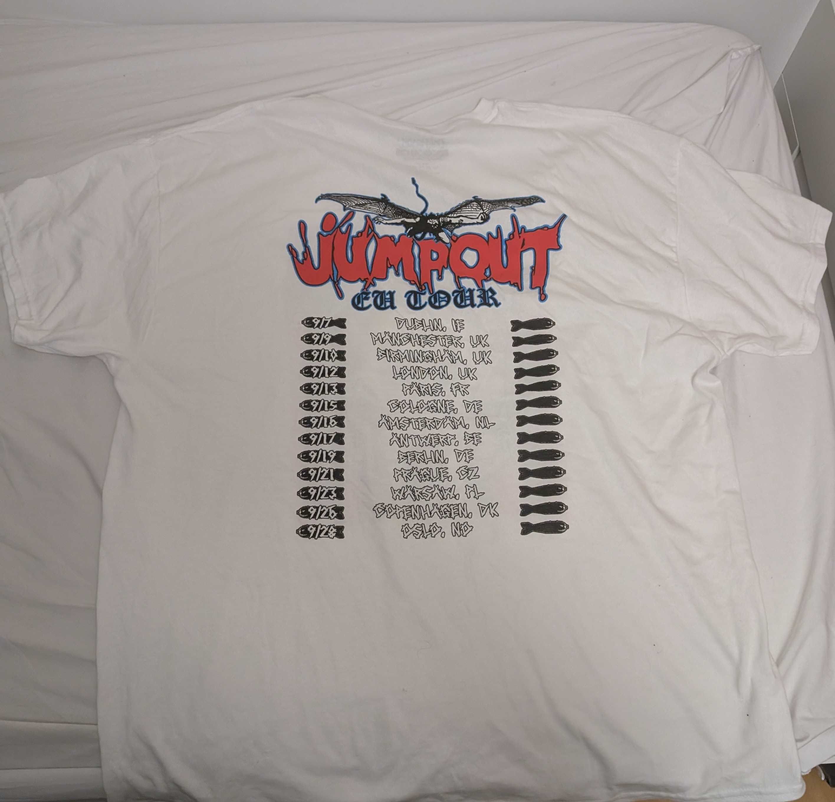 Band Tees OSAMASON EU JUMPOUT OFFICIAL TOUR MERCH (WHITE) Size US XXL / EU 58 / 5 - 3 Thumbnail