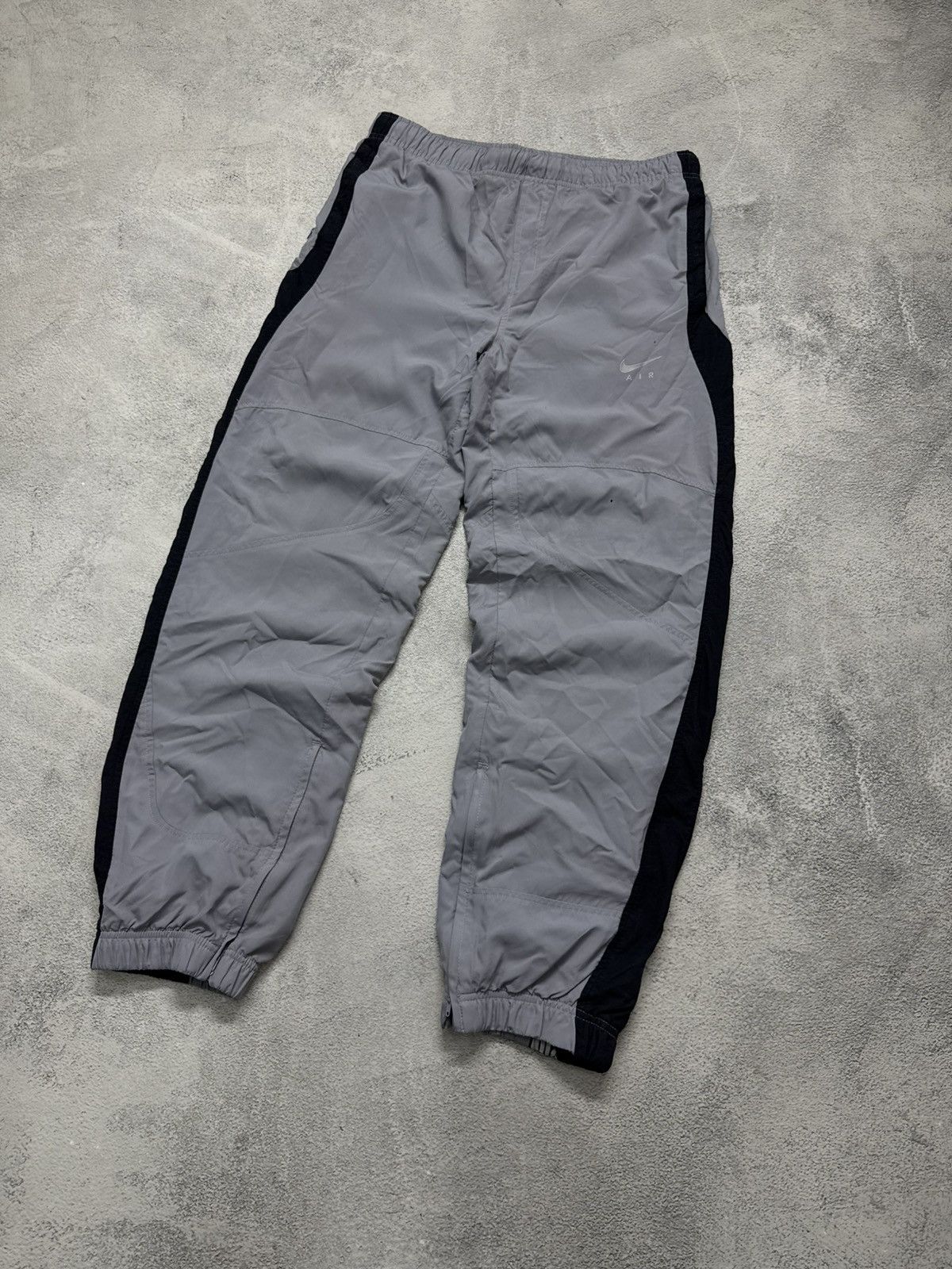 Nike Vintage Y2K Nike Nylon Mini Swoosh Drill Pants 00’s Size US 30 / EU 46 - 7 Thumbnail