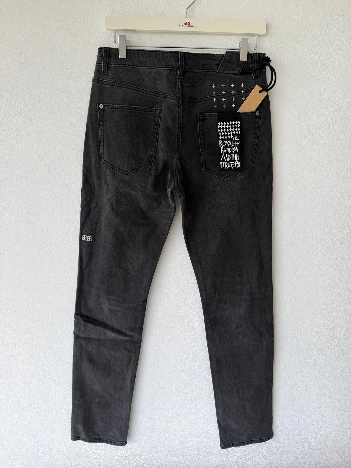 Ksubi new Ksubi mens jeans chitch powder grey black outfield 32 Size US 32 / EU 48 - 5 Thumbnail