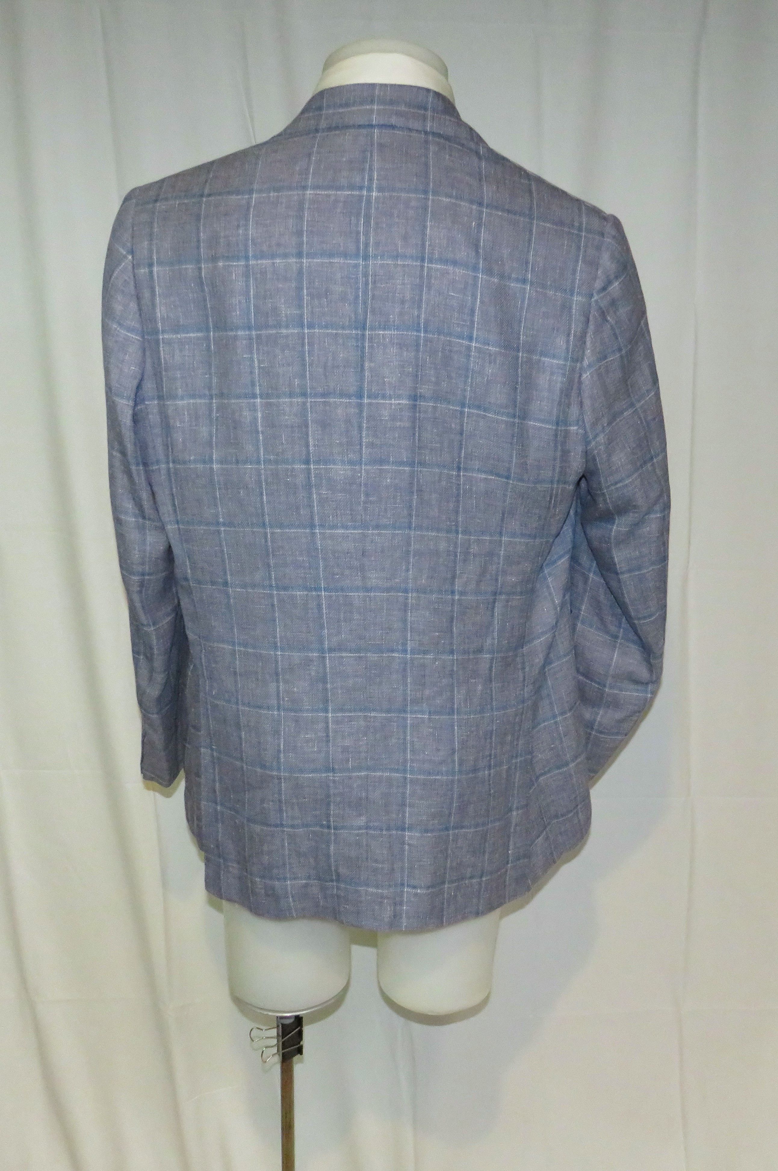 Kiton Cashmere Cotton Silk Three Roll Two Blazer 46R NWT $6295 Size 46R - 10 Thumbnail