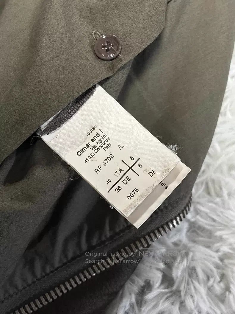 Rick Owens Rick Owens Grey Lambskin Crackle Leather Jacket Size XS / US 0-2 / IT 36-38 - 4 Thumbnail