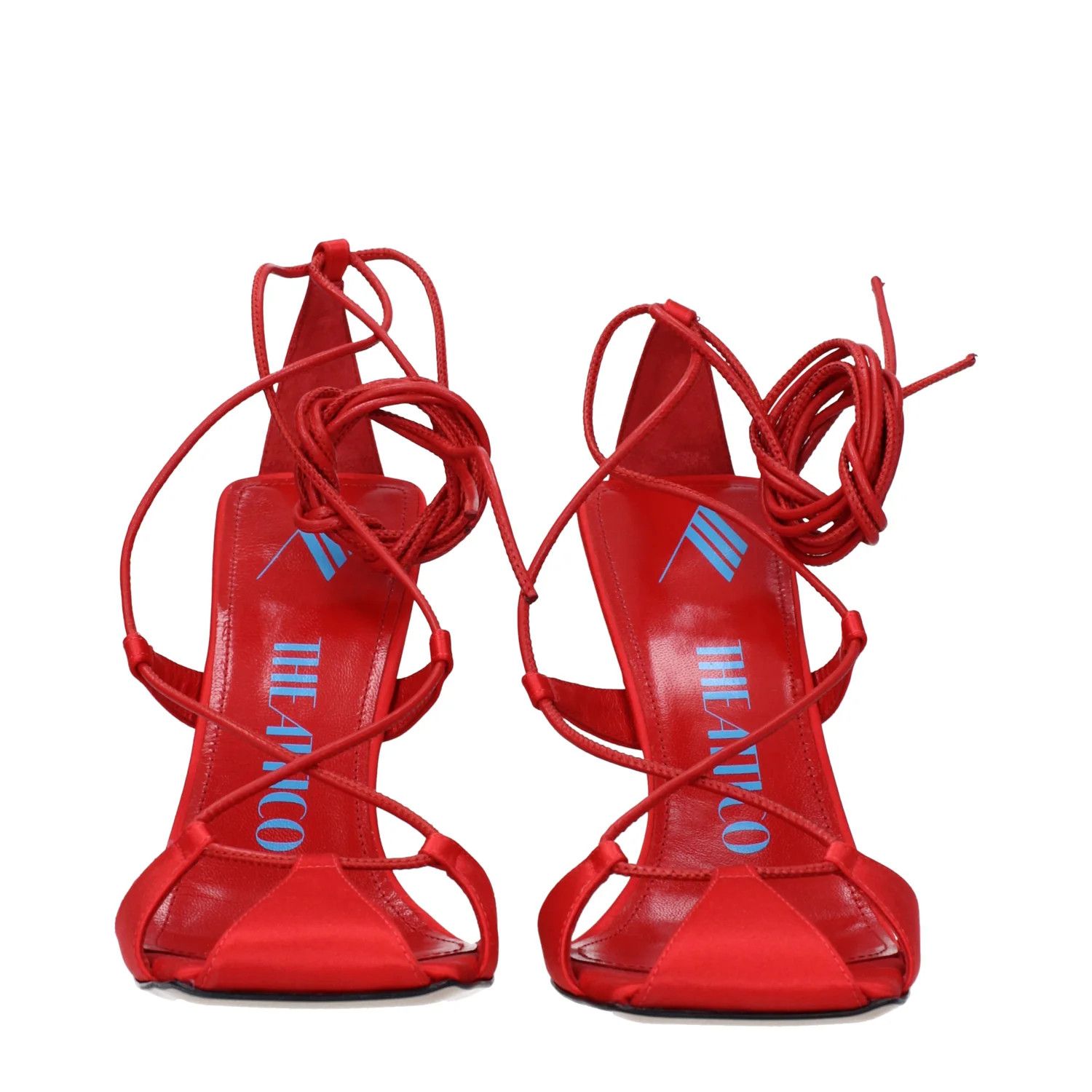 The Attico ob1o1e1224 Fabric Sandals in Red Size US 6 / IT 36 - 3 Thumbnail
