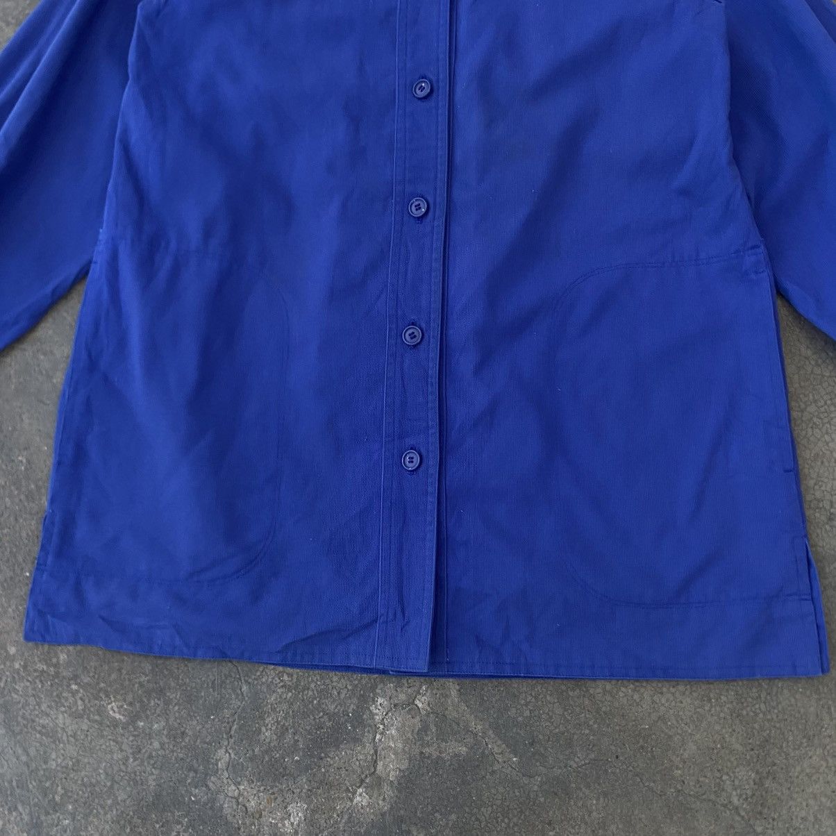 Yves Saint Laurent ‼️LAST DROP‼️YSL French Work Jacket Blue Vintage YSL Paris Size S / US 4 / IT 40 - 5 Thumbnail
