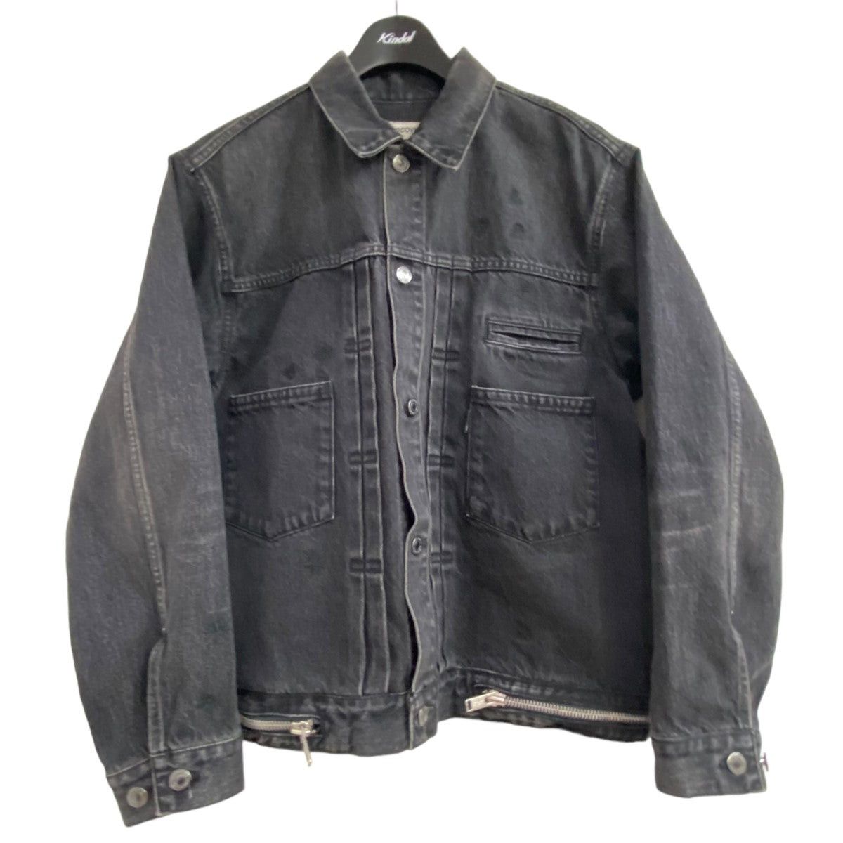 Undercover 24SS hem zip processing denim jacket