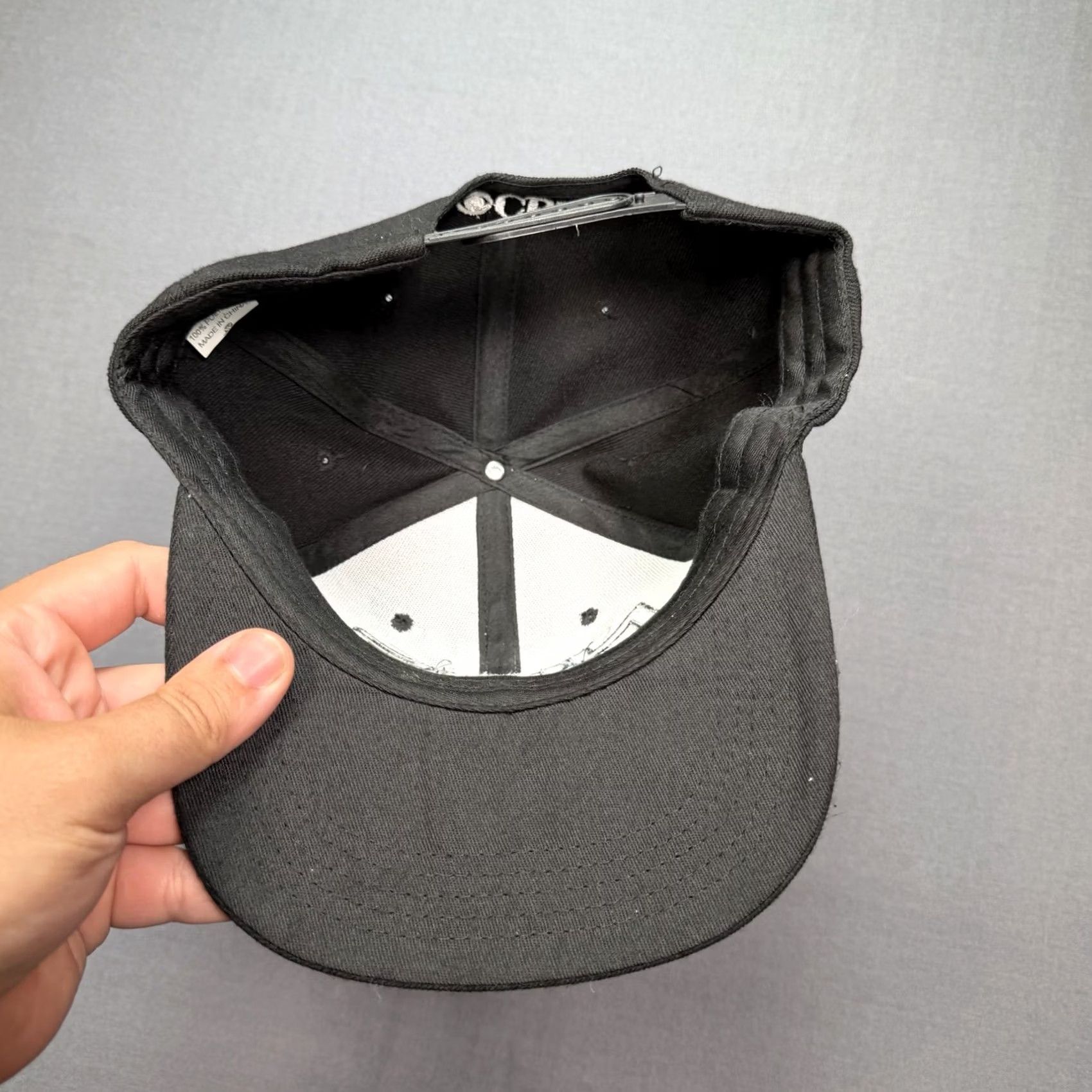 Vintage NCIS Hat Cap SnapBack Black CBS TV Show Season Nineteen Embroidered Baseball Cap Men One Size Adjustable Polyester Black Cast & Crew Size ONE SIZE - 6 Thumbnail