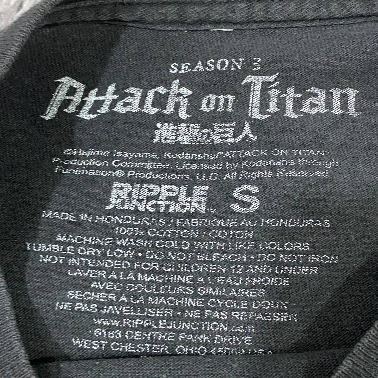 Anime Anime attack on titan longsleeve Size US S / EU 44-46 / 1 - 4 Thumbnail