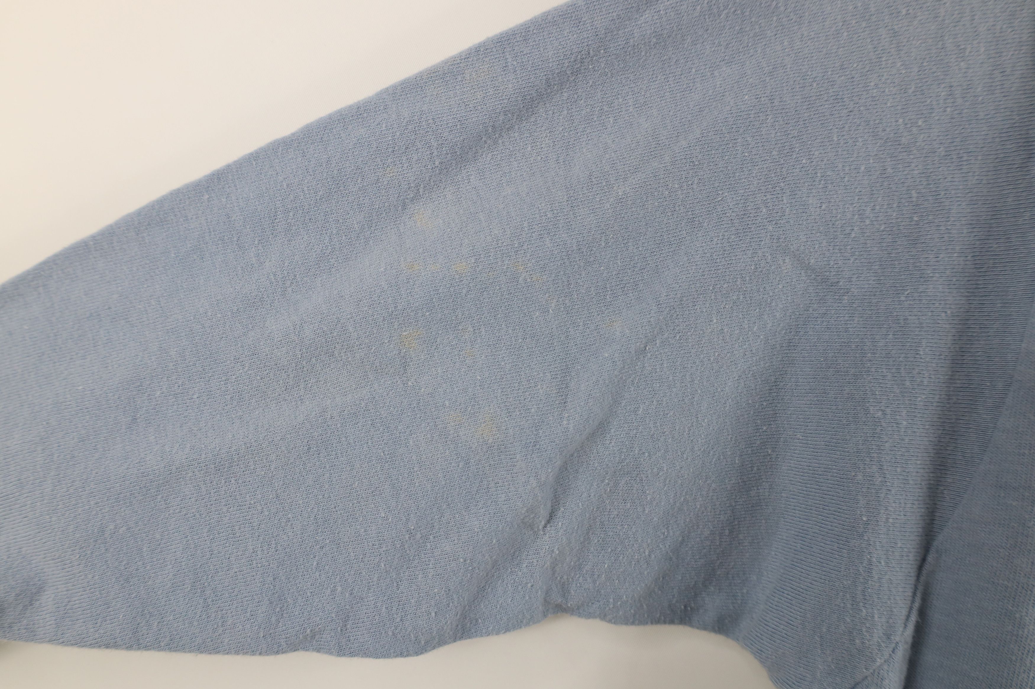 Vintage Vintage 90s Streetwear 3/4 Sleeve T-Shirt Blue Cotton USA Size L / US 10 / IT 46 - 4 Thumbnail