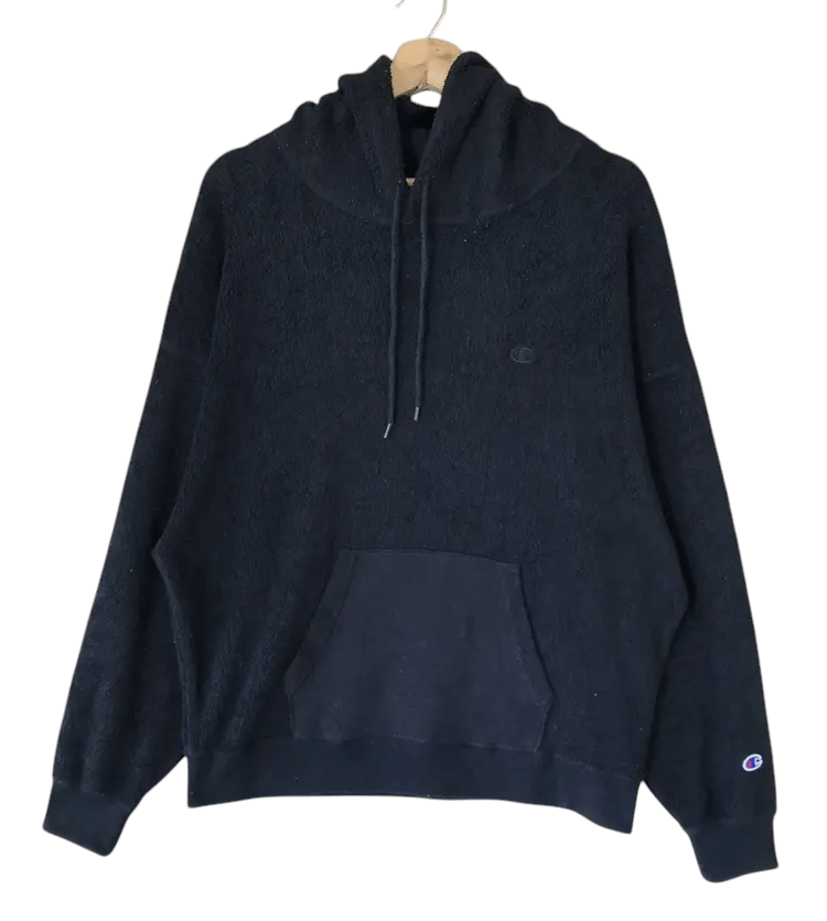 Champion Vintage Champion Fleece Hoodies Size US L / EU 52-54 / 3 - 1 Thumbnail