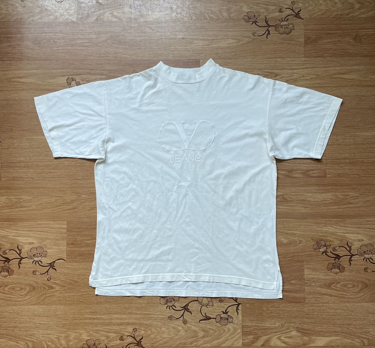 Versace Jeans Couture × Vintage Vintage Versace Jeans Couture Big Logo t shirt tee Size US S / EU 44-46 / 1 - 1 Thumbnail