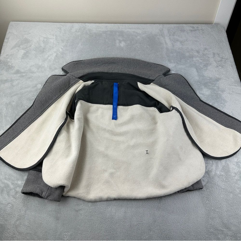 Kit and Ace Kit & Ace Lululemon Gray Black Concordia Wrap Jacket Cotton Size M / US 6-8 / IT 42-44 - 4 Thumbnail