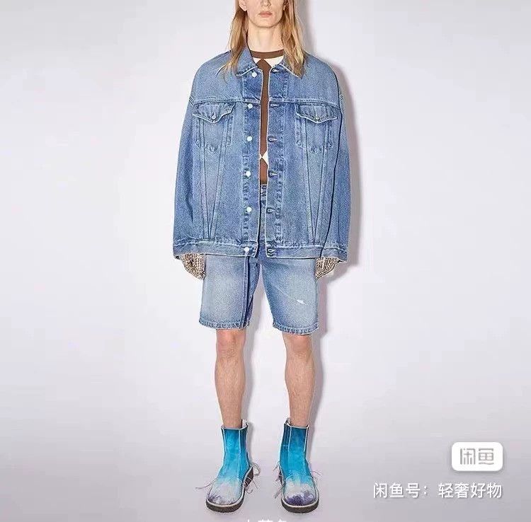 Acne Studios Acne Studios A loose blue denim jacket Size XL / US 12-14 / IT 48-50 - 2 Thumbnail