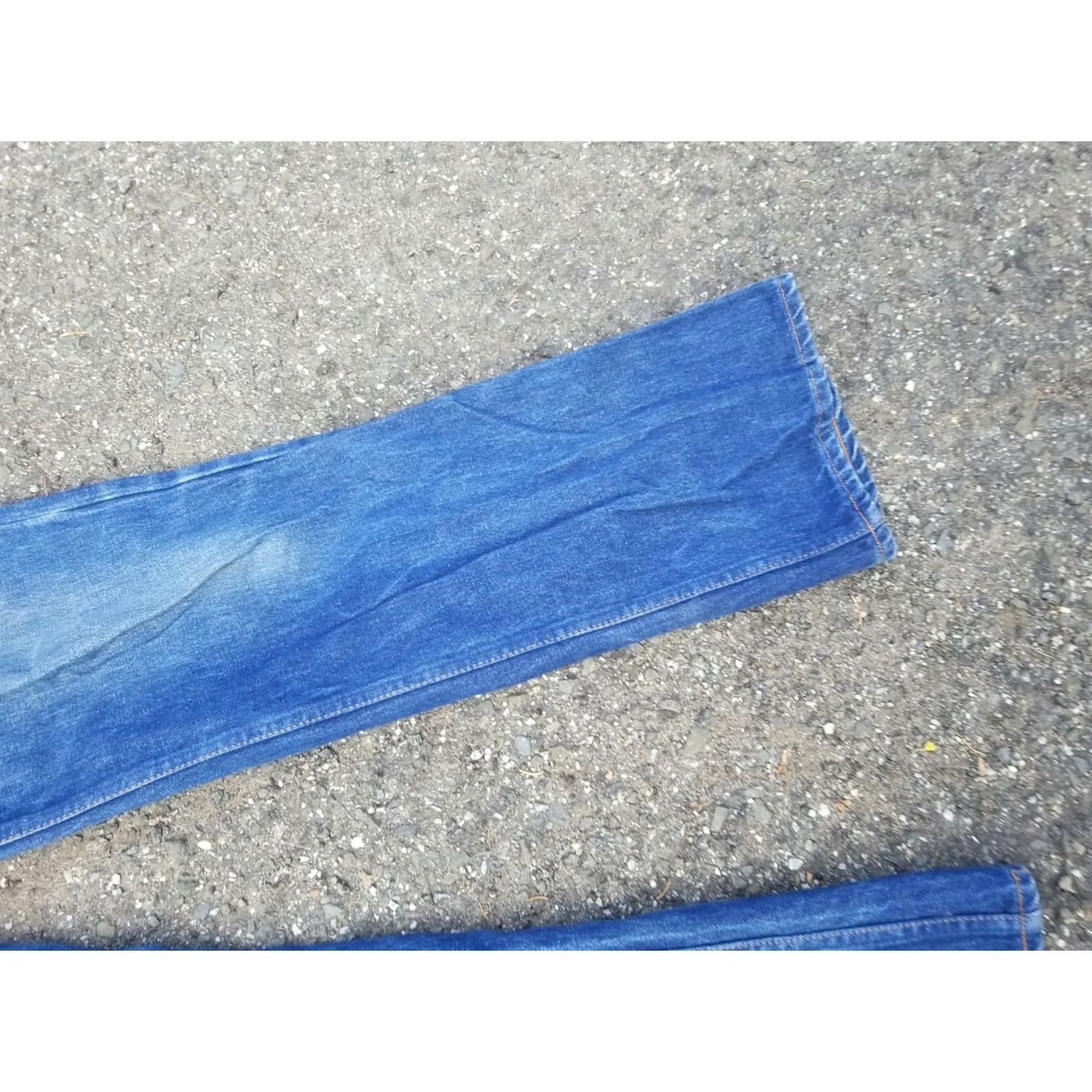 Levi's VINTAGE Levi's 517 Jeans 38x32 Orange Tab USA Made In USA Denim Bootcut 80s Mens Blue 5-Pocket Distressed Size US 38 / EU 54 - 4 Thumbnail