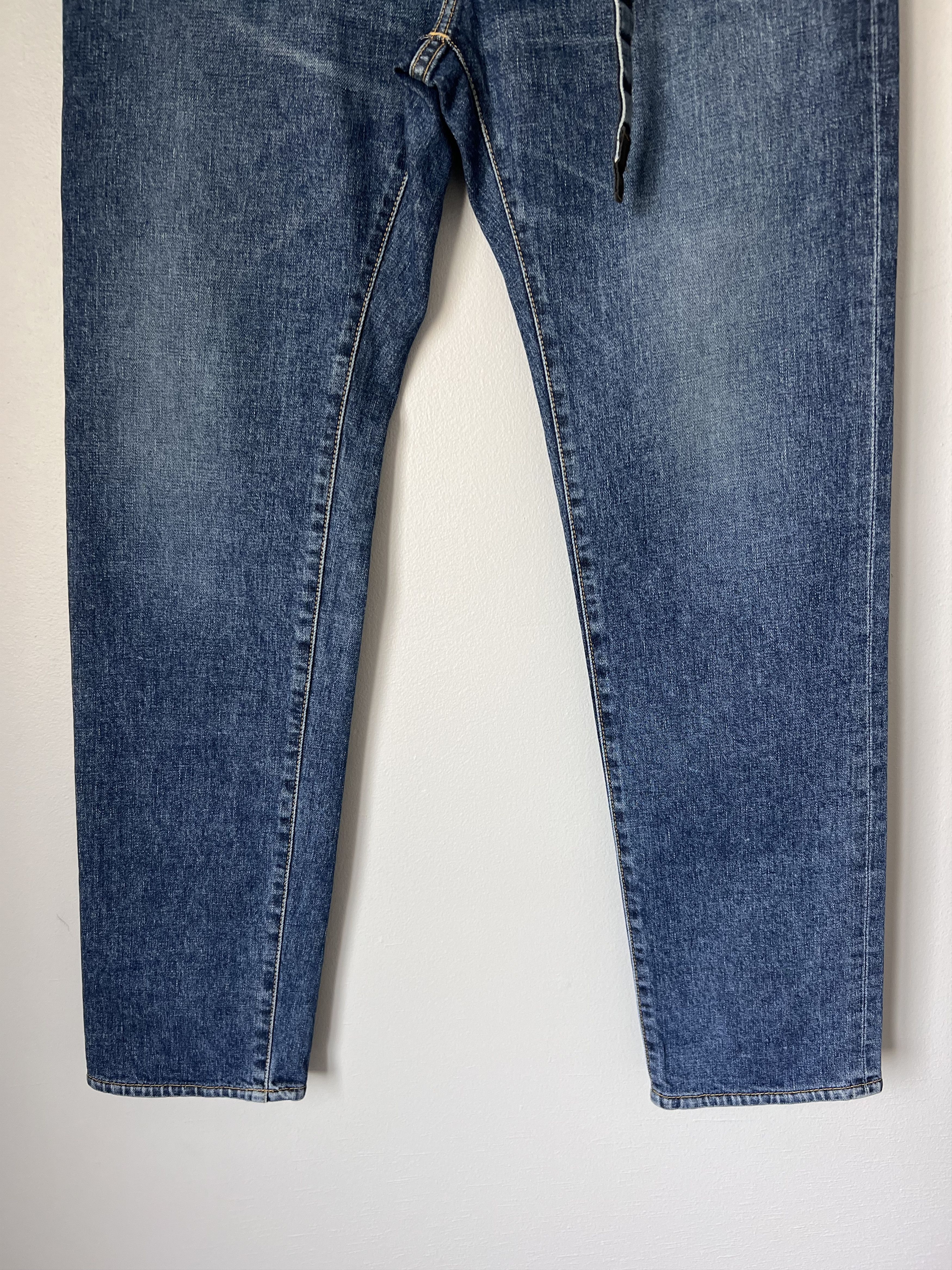 Sacai Sacai Slim Denim Jeans in Blue Size US 33 - 3 Thumbnail