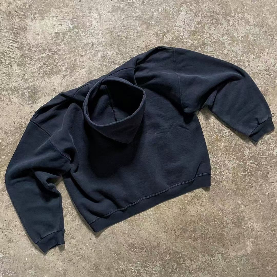Japanese Brand × Vintage Black casual retro fun cartoon pattern hoodie Size US M / EU 48-50 / 2 - 2 Thumbnail