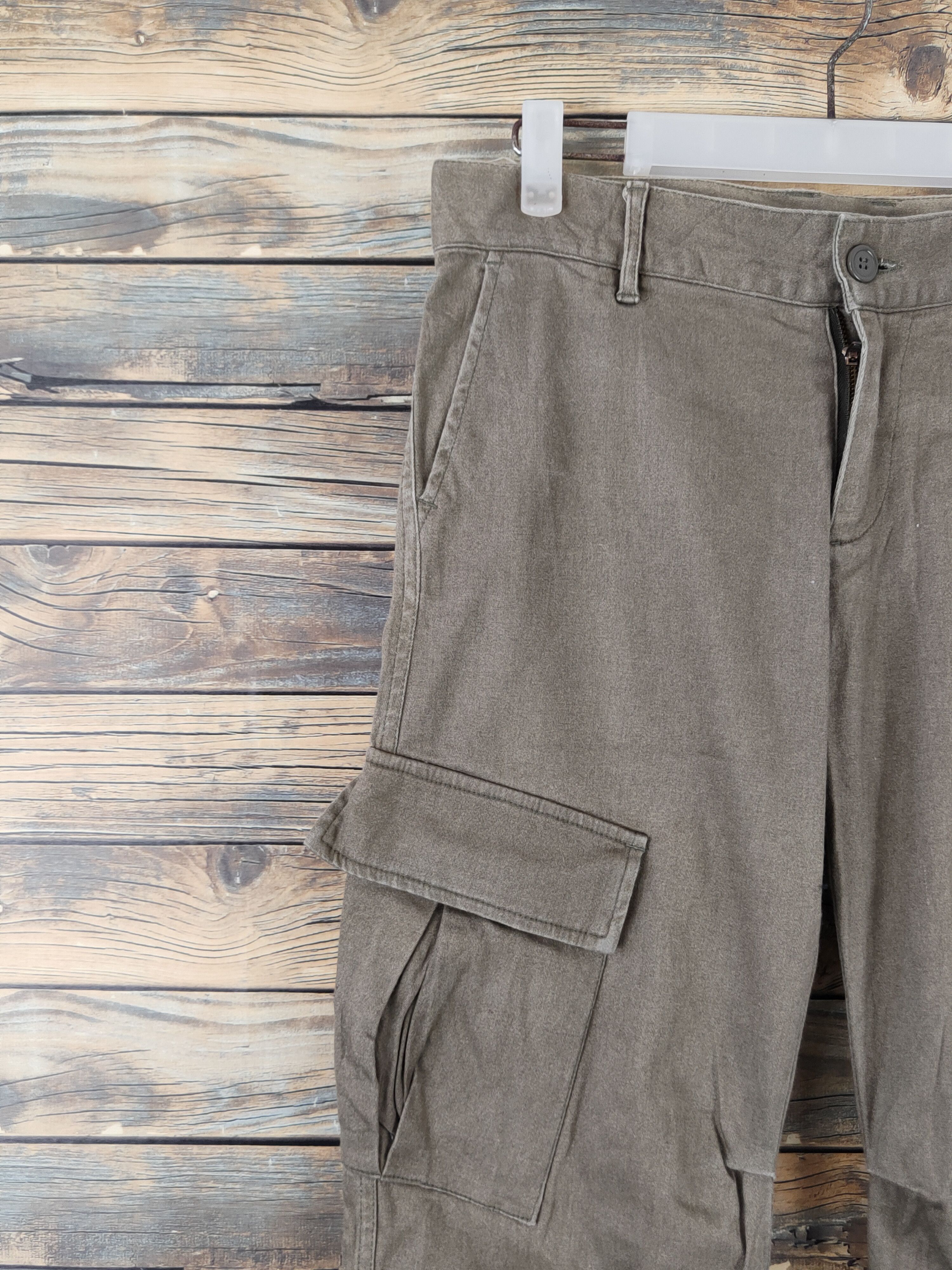 Japanese Brand Japanese Brand Olive Multipocket Tactical Joggers #W1916 Size US 31 - 3 Thumbnail