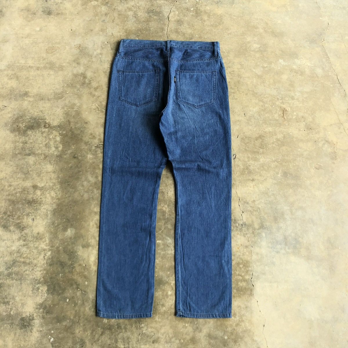 CABANE de ZUCCa Zucca by Issey Miyake Soft Denim Jeans Indigo Dye Pants Size US 31 - 1 Thumbnail