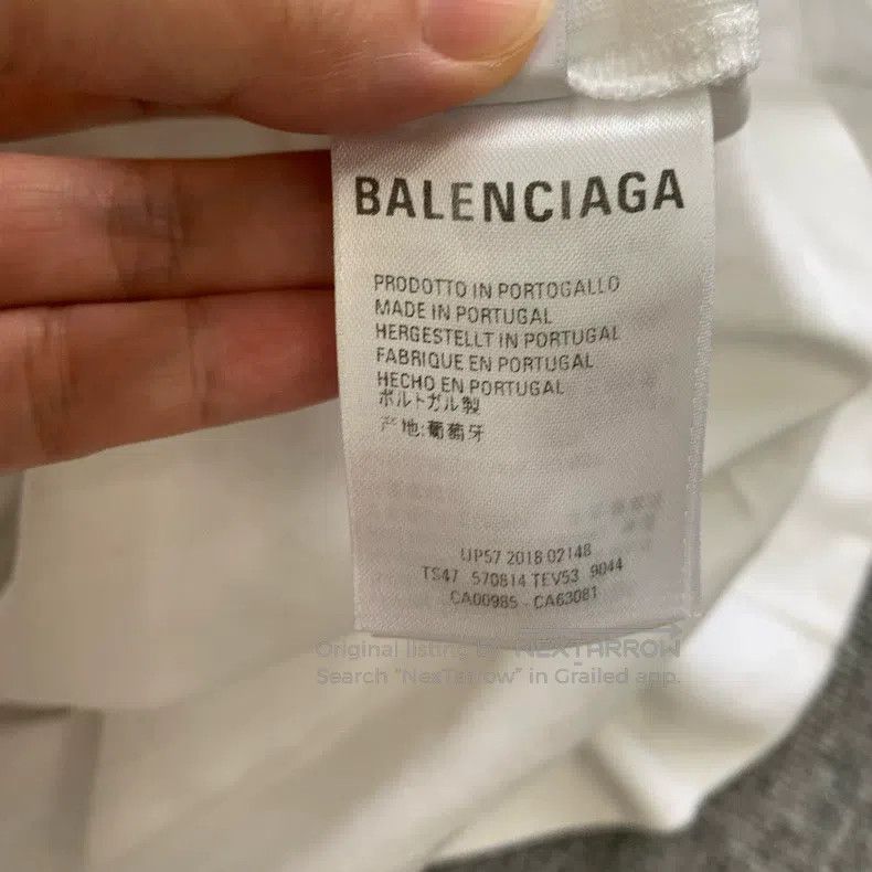 Balenciaga Balenciaga Rainbow Wheat Short Sleeve T-Shirt, XL Size Size US XL / EU 56 / 4 - 7 Thumbnail