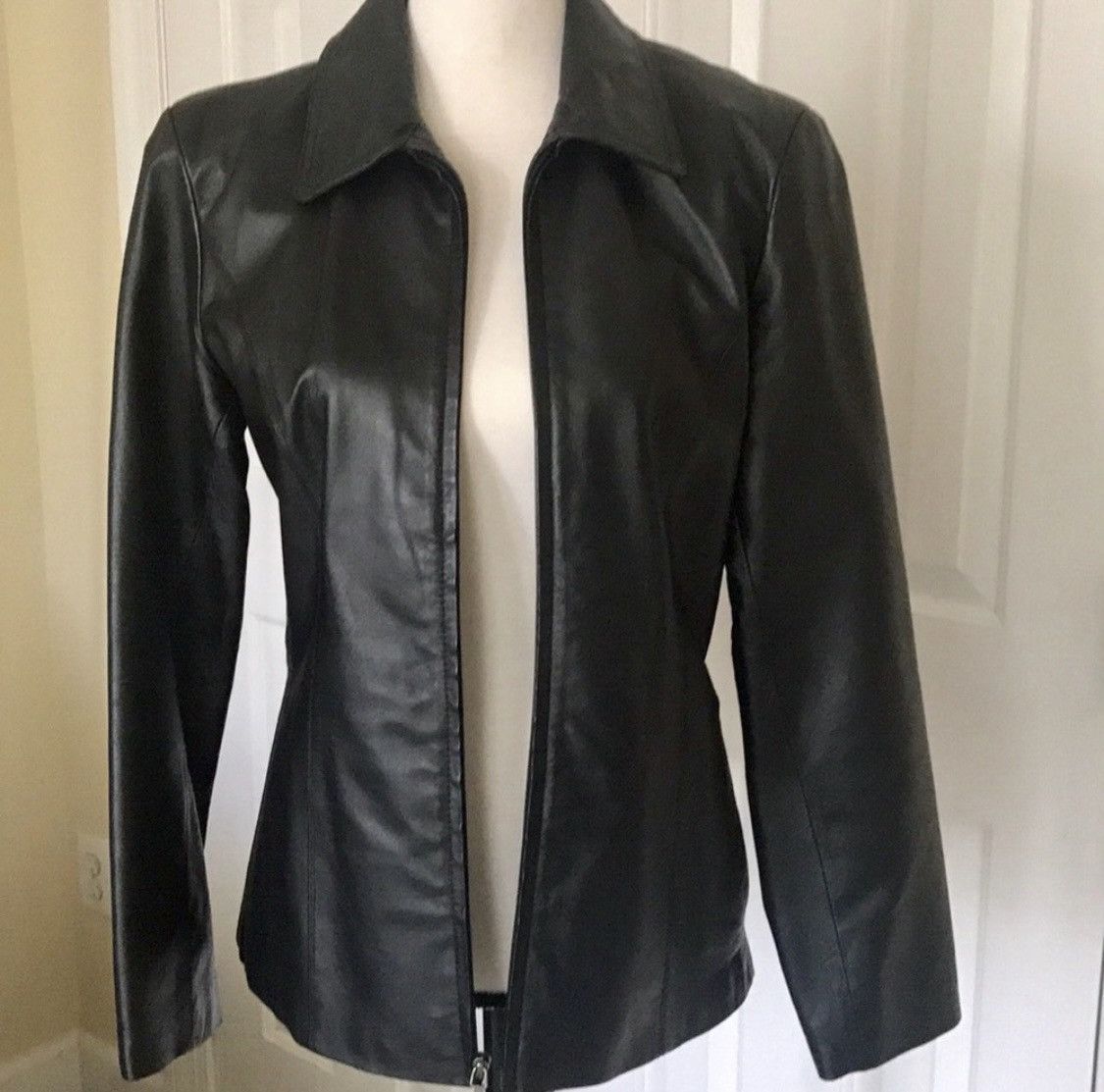 Worthington VINTAGE WORTHINGTON GENUINE LEATHER JACKET Size S / US 4 / IT 40 - 3 Thumbnail