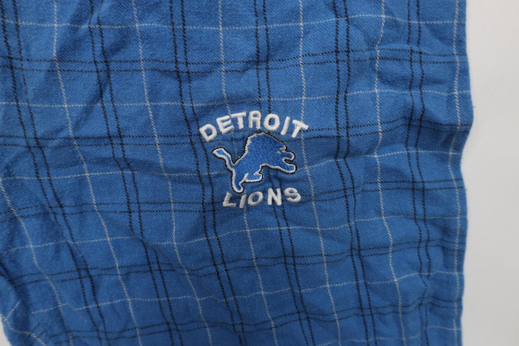 Vintage Vintage Y2K Detroit Lions Football Flannel Pajamas Pants Size US 32 / EU 48 - 7 Thumbnail