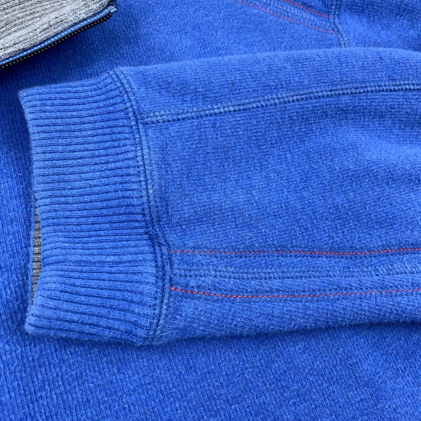Tommy Bahama Tommy Bahama Sweater Men Large Blue Gray Quarter Zip Reversible Sweatshirt Fish Size US XL / EU 56 / 4 - 3 Thumbnail