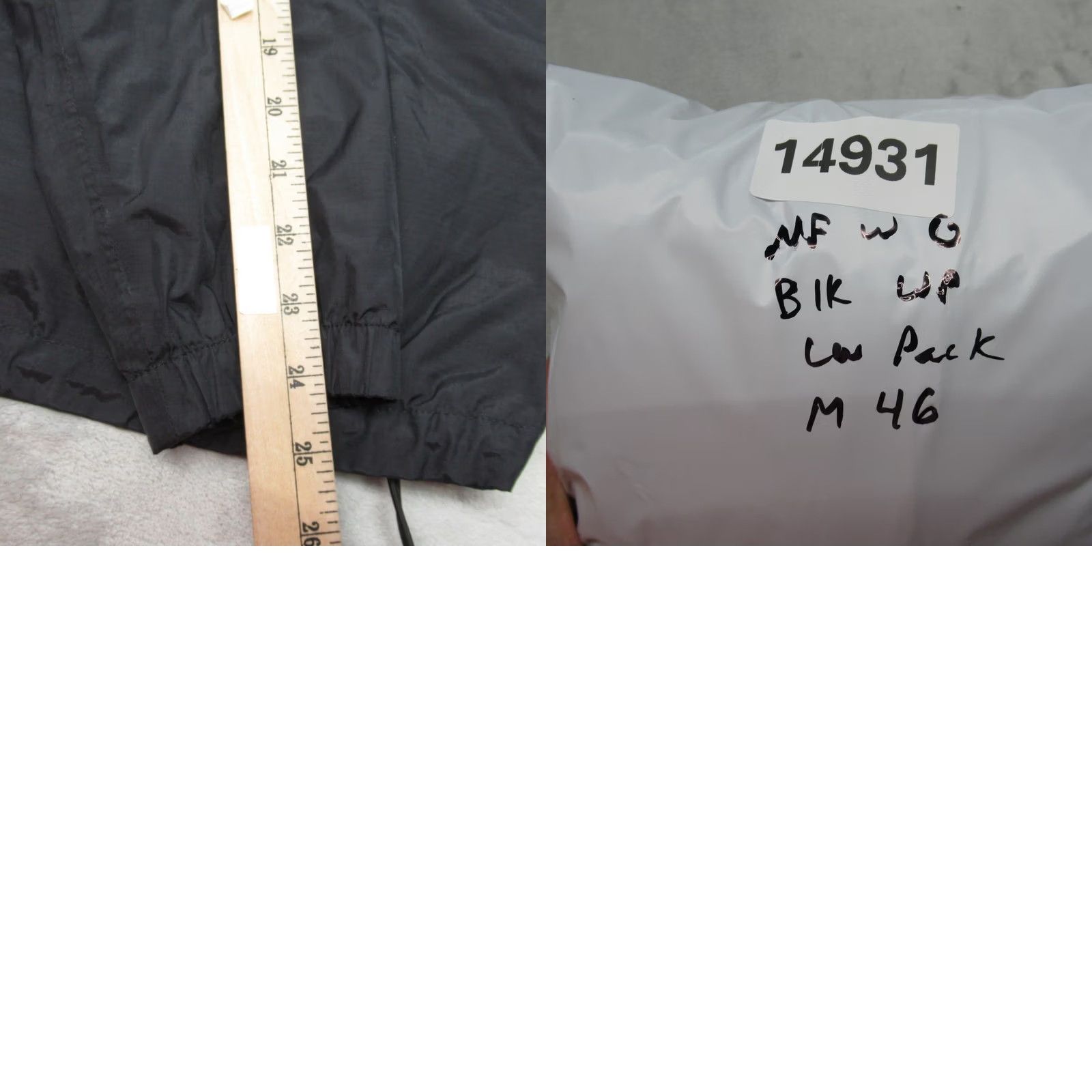 The North Face The North Face Jacket Womens M Black Hyvent Waterproof Lightweight Packable Rain Coat Full Zip Size M / US 6-8 / IT 42-44 - 9 Thumbnail