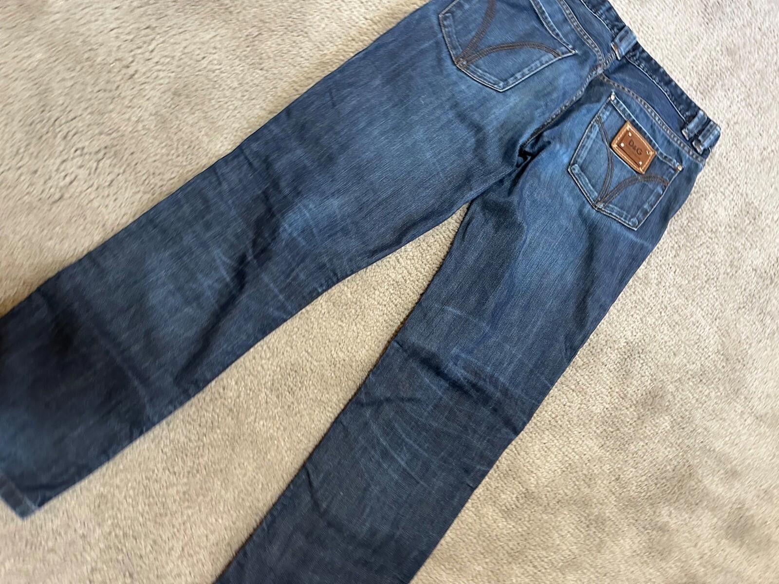 Dolce & Gabbana dolce gabbana denim jeans logo sz 33 Size US 33 - 3 Thumbnail