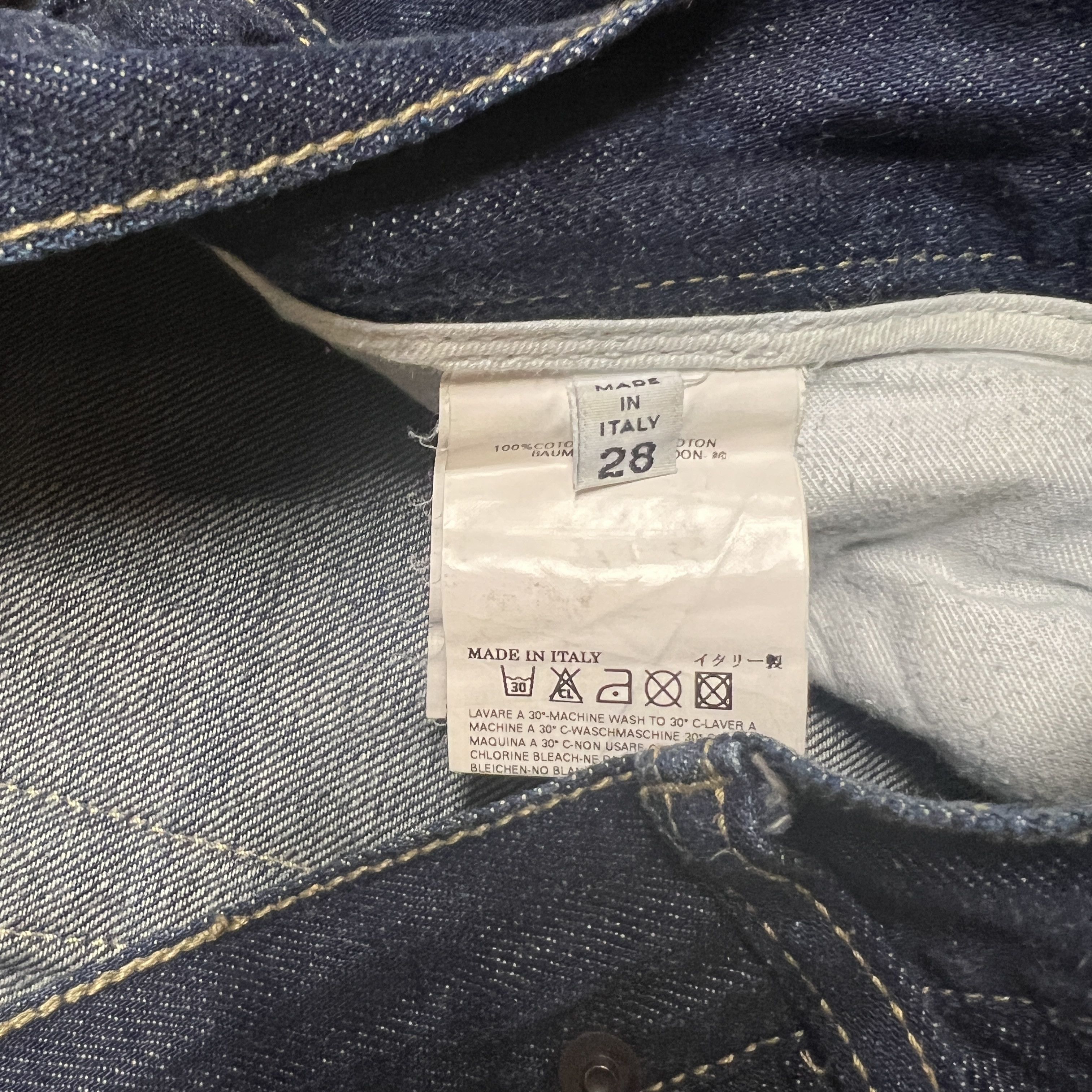 Rick Owens Rick Owens Early 2003/2004 Blue Denim Size US 28 / EU 44 - 8 Thumbnail