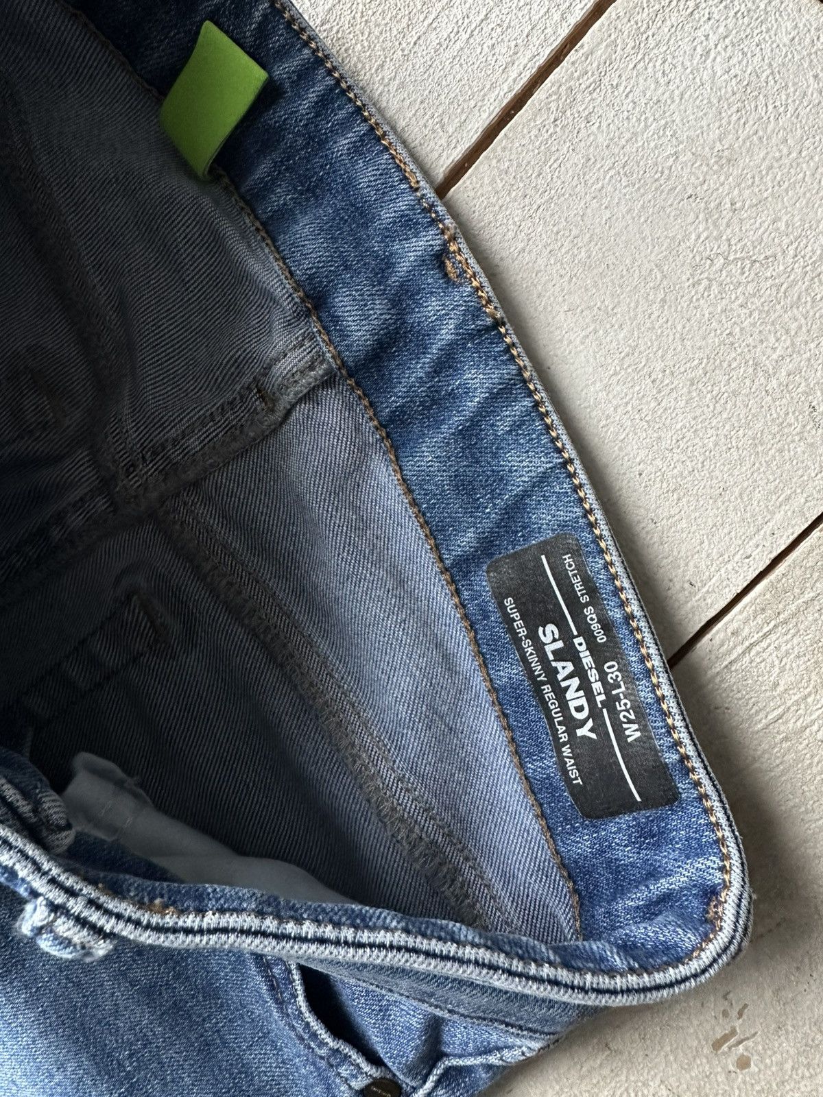 Diesel 🚨Gothic Diesel Regular Slim relax Flared Jeans Womens Size 25" / US 0 / IT 36 - 9 Thumbnail