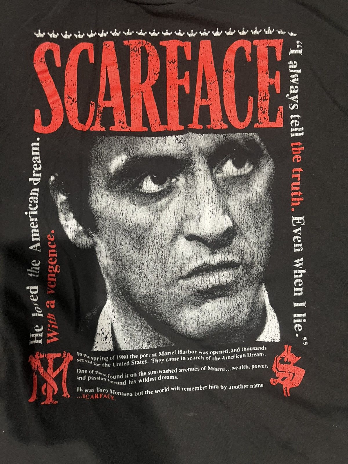 Other Scarface tee Size US XL / EU 56 / 4 - 2 Thumbnail